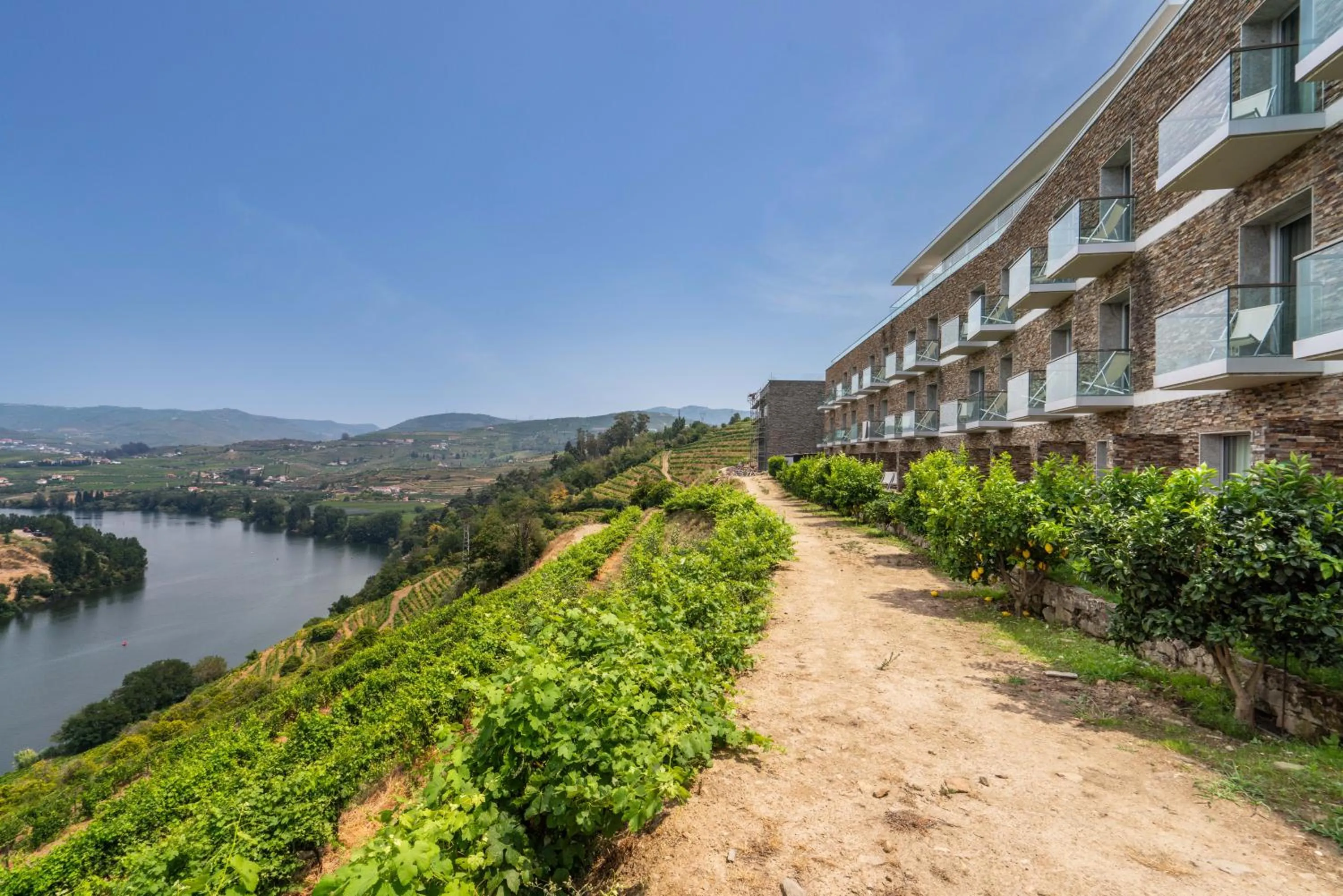 Property building in Delfim Douro Hotel