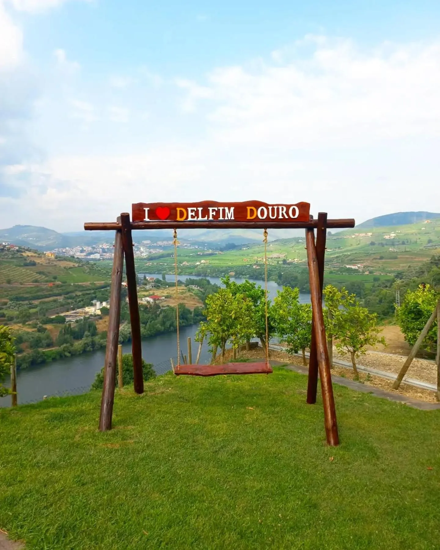 Natural landscape in Delfim Douro Hotel