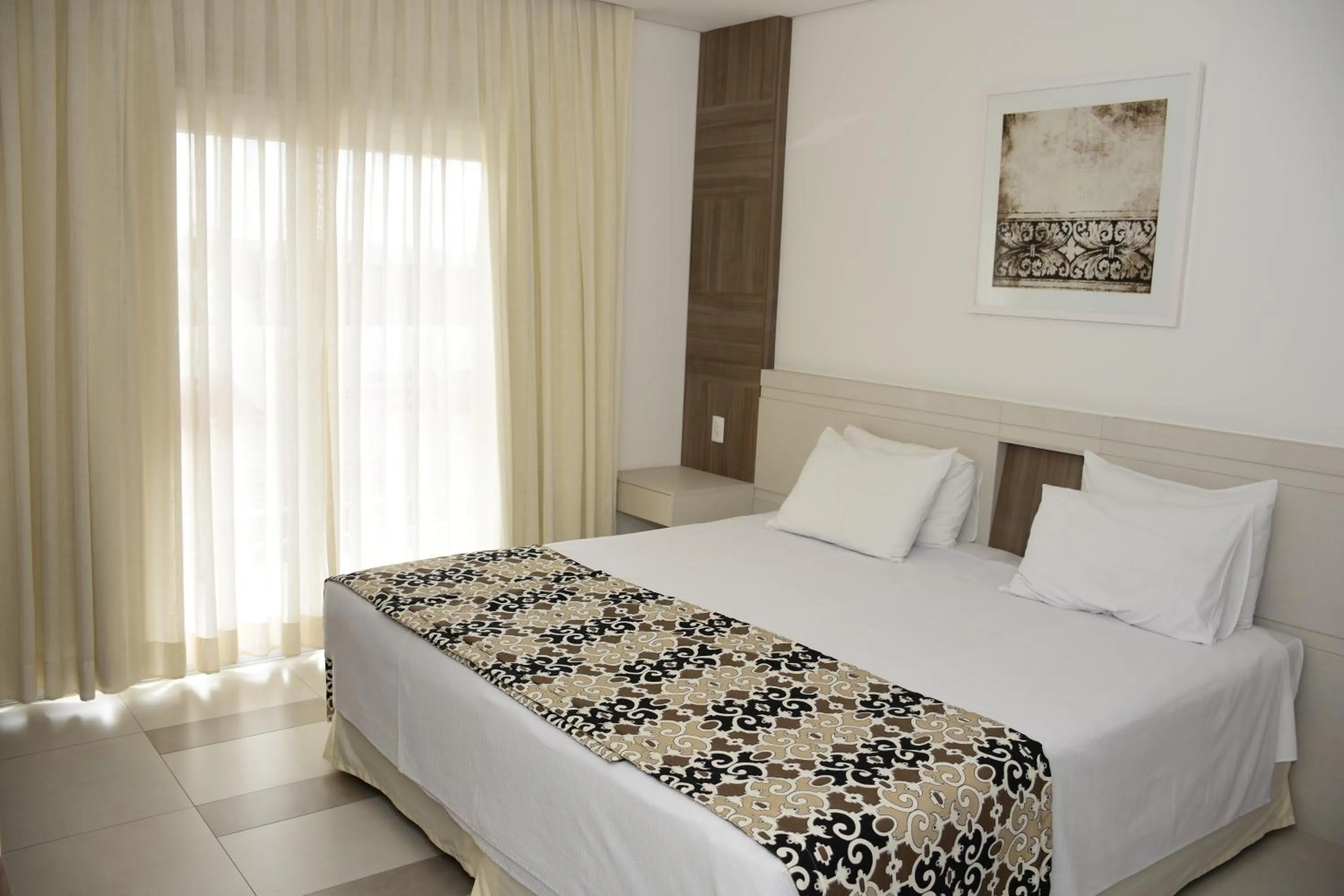 Bed in Atibaia Residence Hotel & Resort