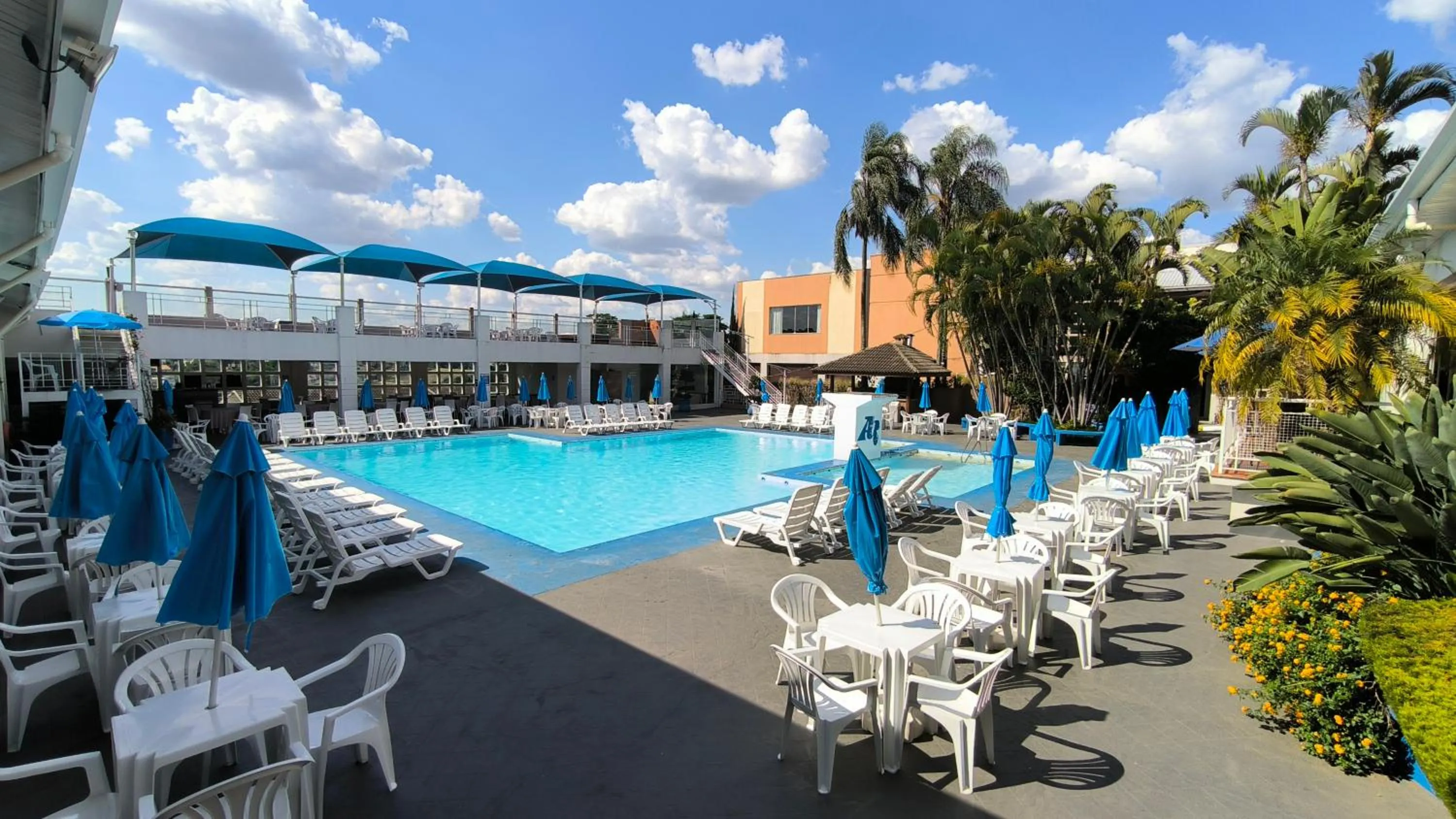 Pool view in Atibaia Residence Hotel & Resort