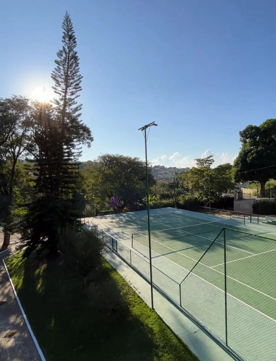 Tennis court in Atibaia Residence Hotel & Resort