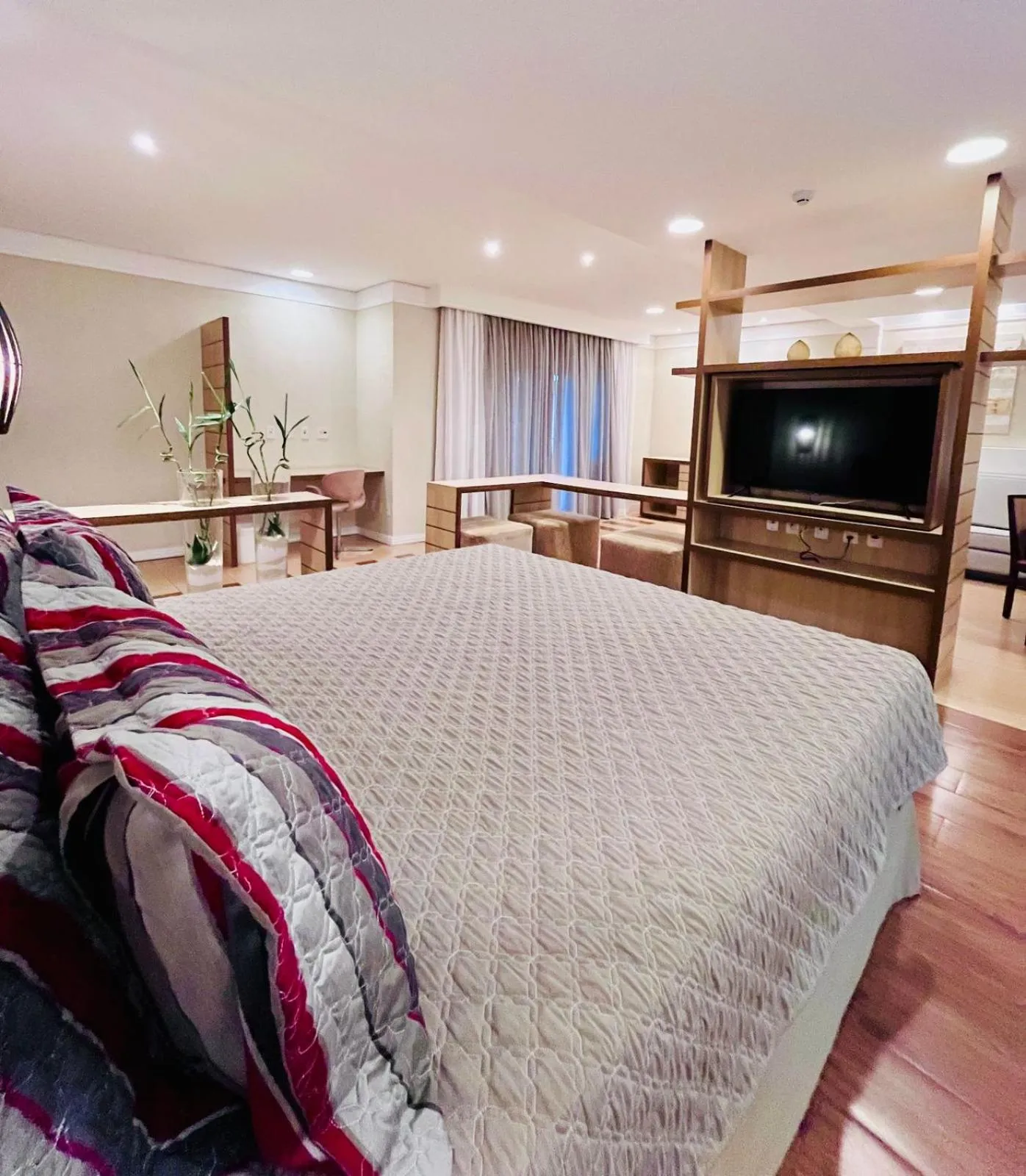 Bed in Atibaia Residence Hotel & Resort