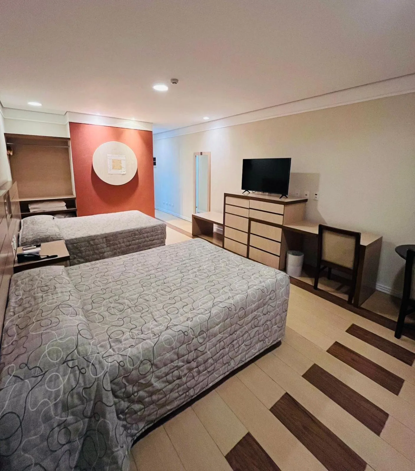 Bathroom, Bed in Atibaia Residence Hotel & Resort