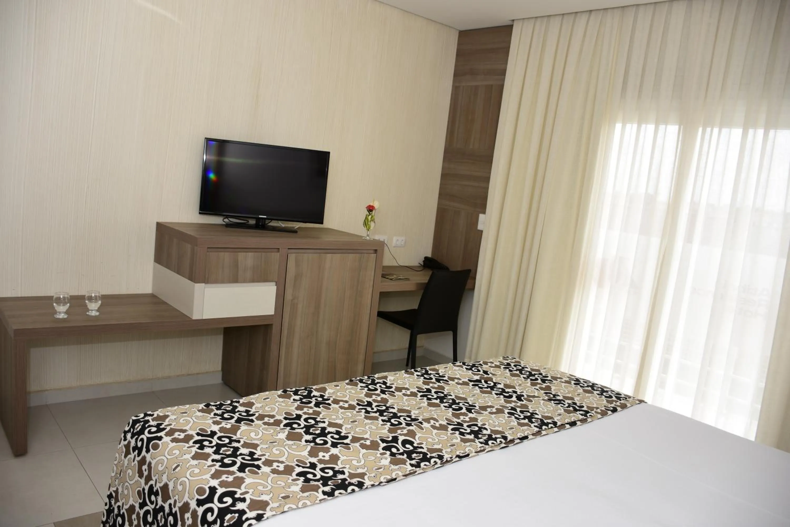 Bed in Atibaia Residence Hotel & Resort