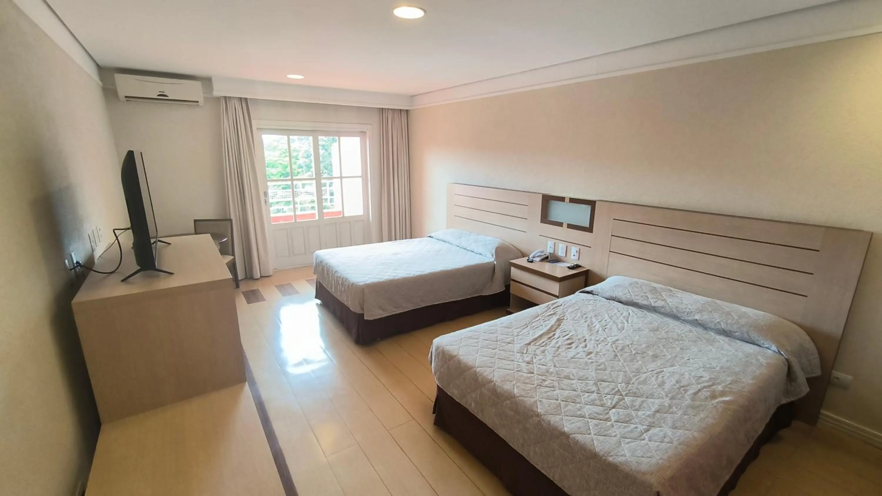 Bed in Atibaia Residence Hotel & Resort