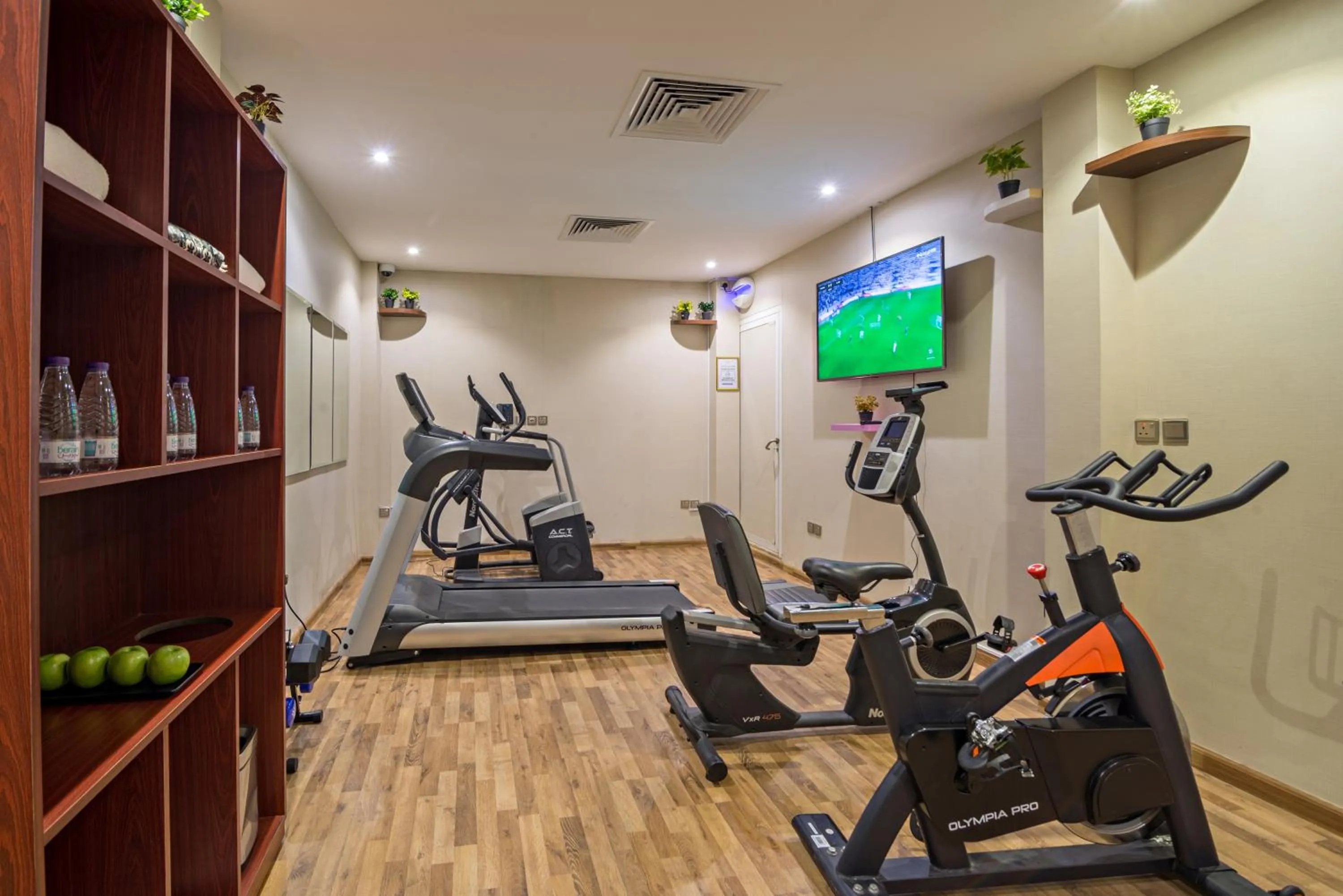 Fitness centre/facilities in Jiwar Almasi Hotel
