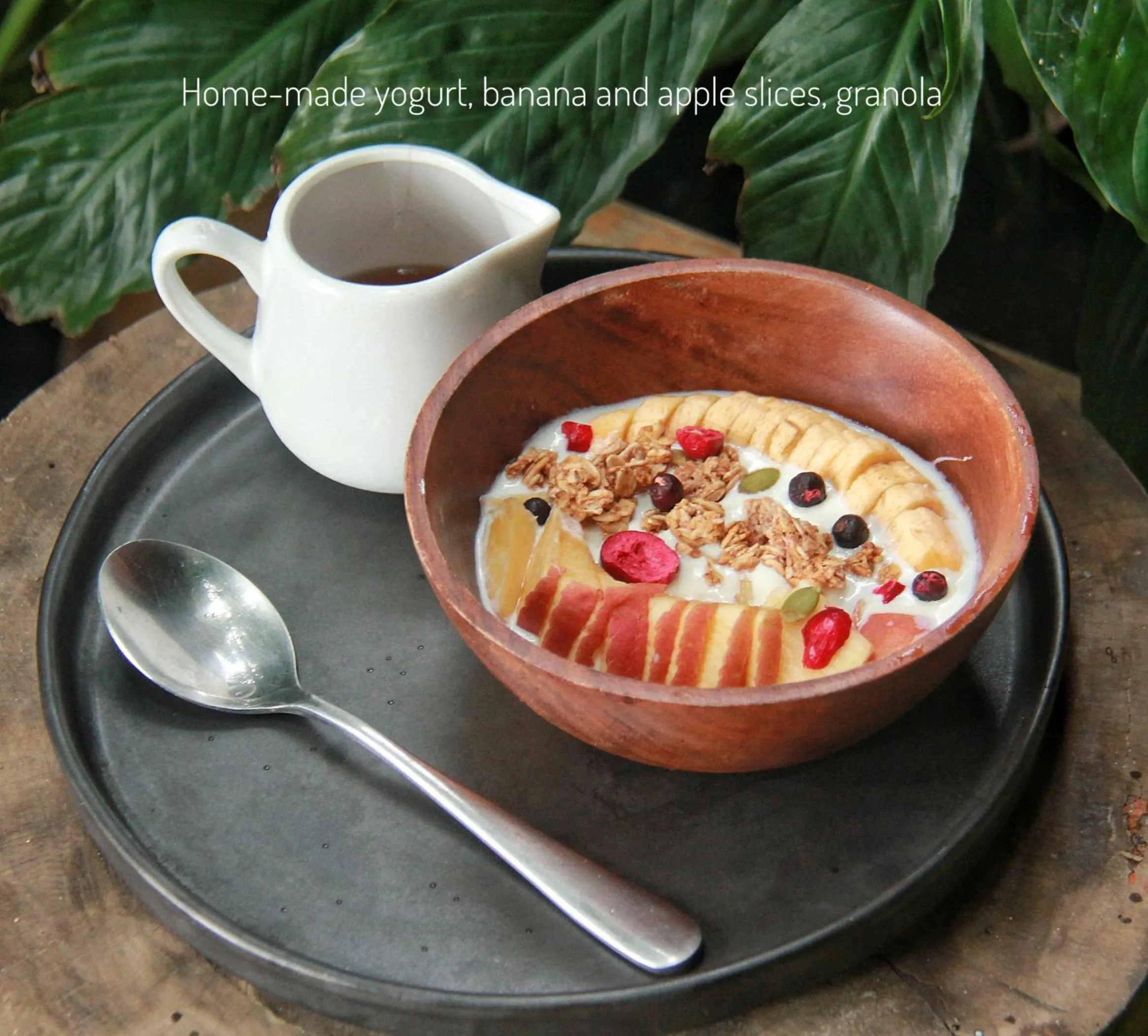 Breakfast in Maligaya Beach Bungalows