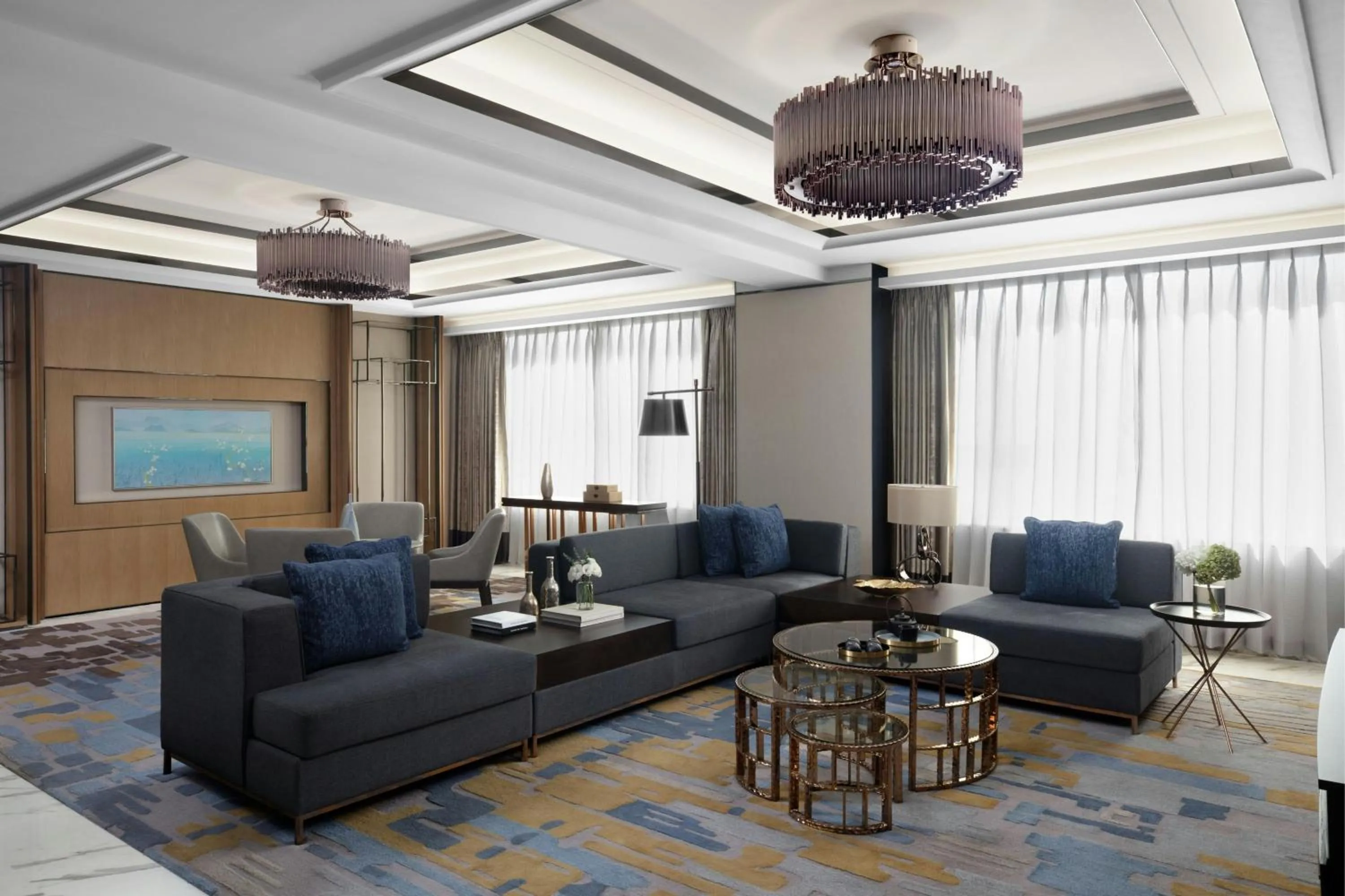 Bedroom in Xiamen Marriott Hotel Haicang