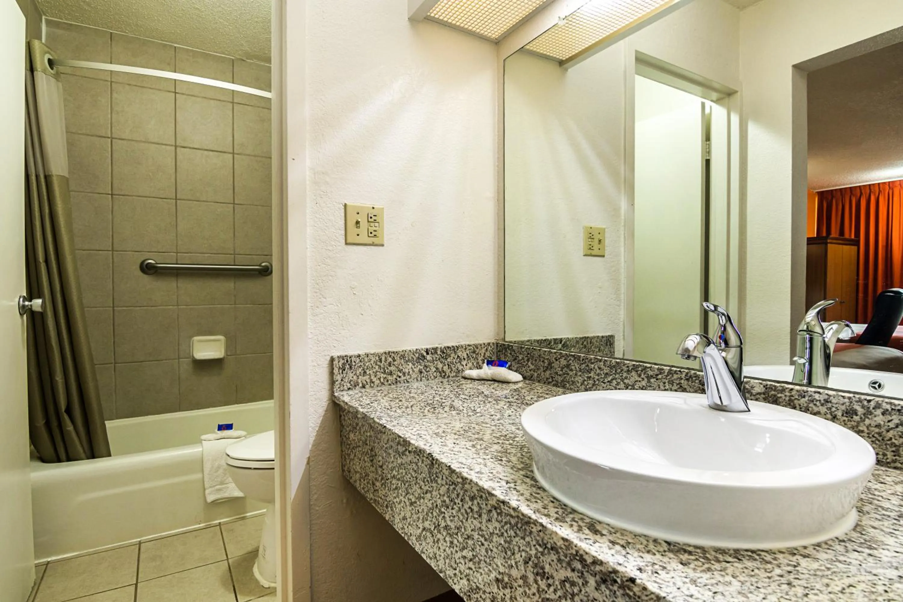 Bathroom in Motel 6-Conyers, GA