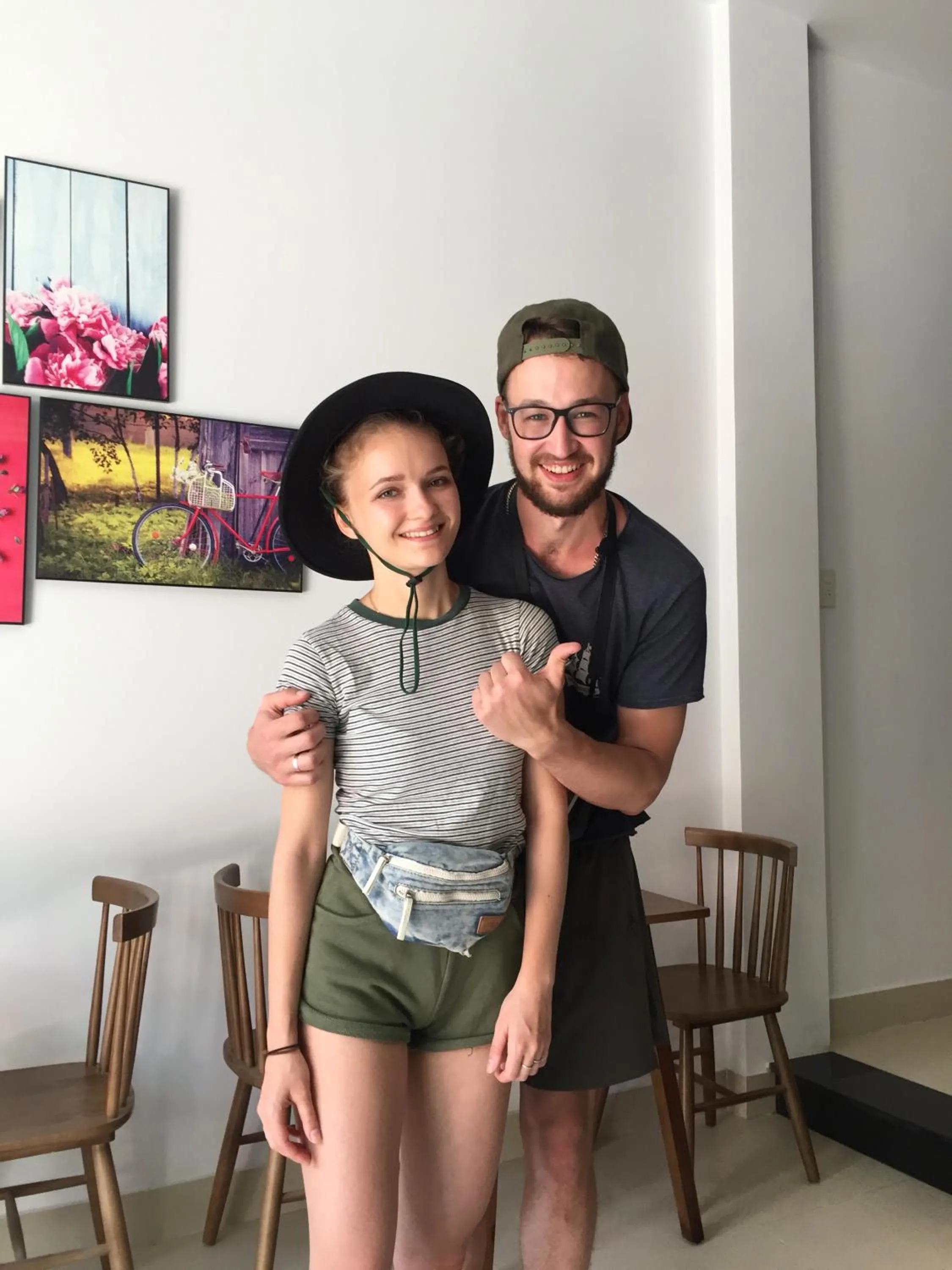 group of guests in candyinn