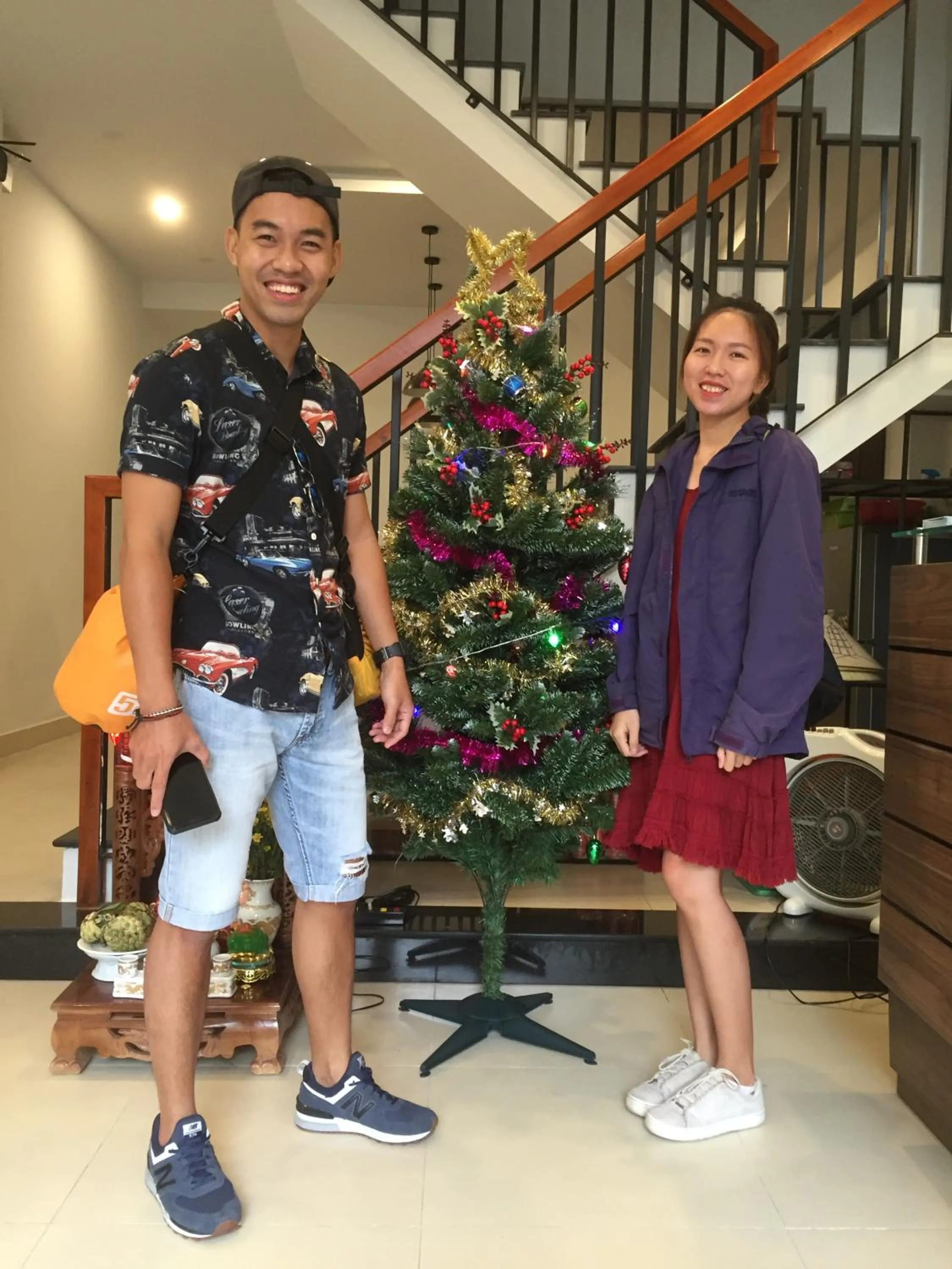 group of guests in candyinn