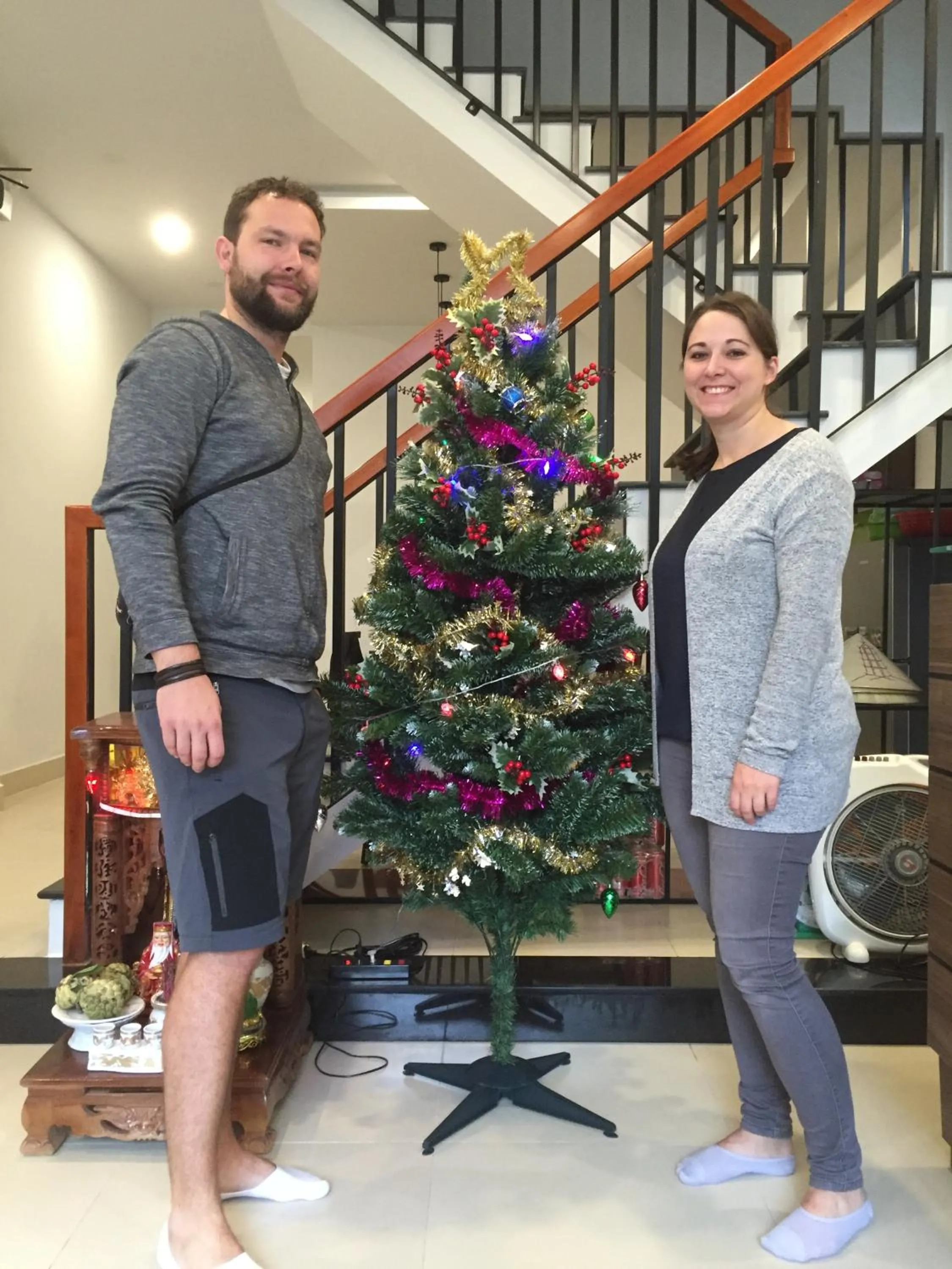 group of guests in candyinn