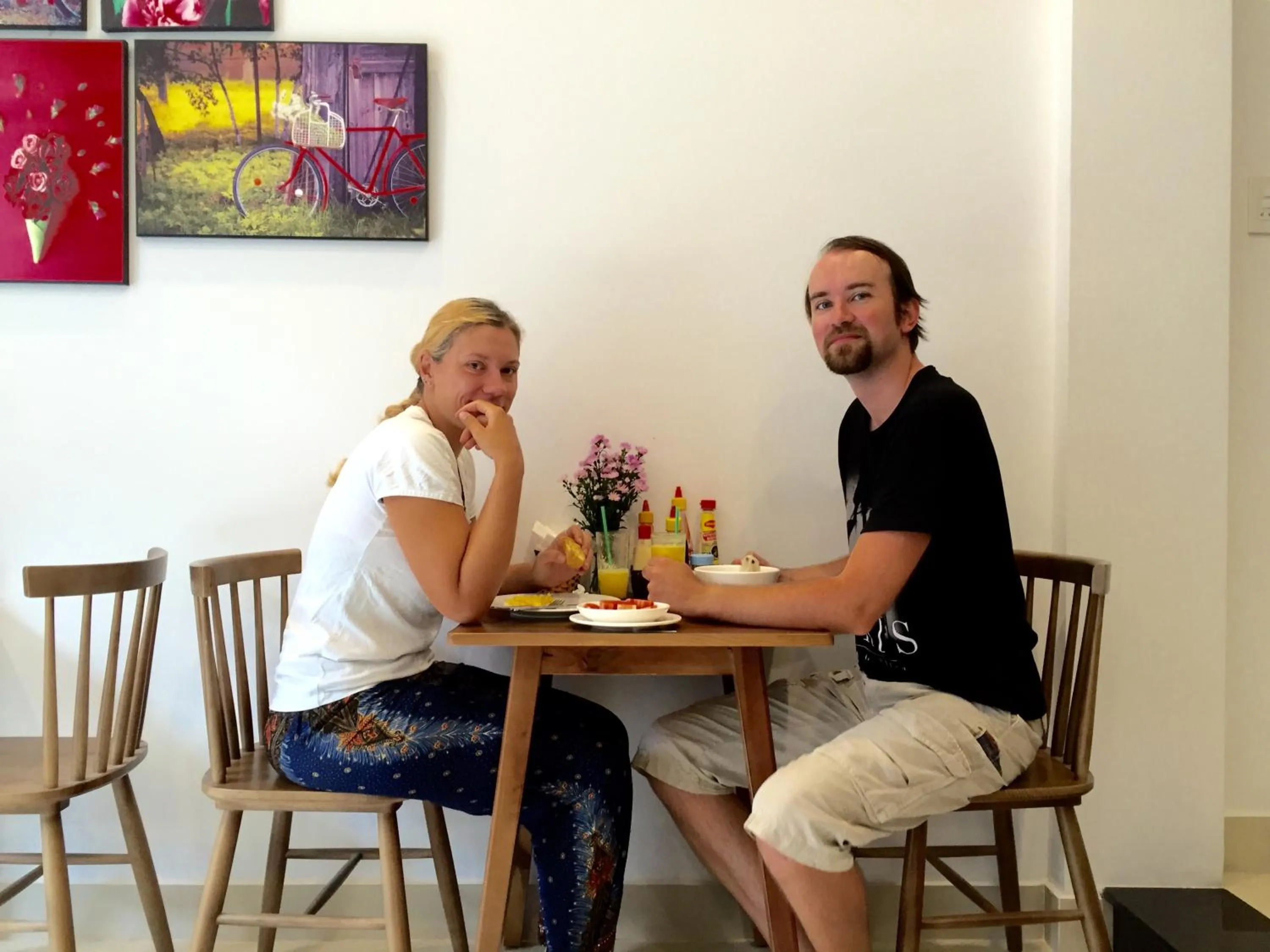 group of guests in candyinn