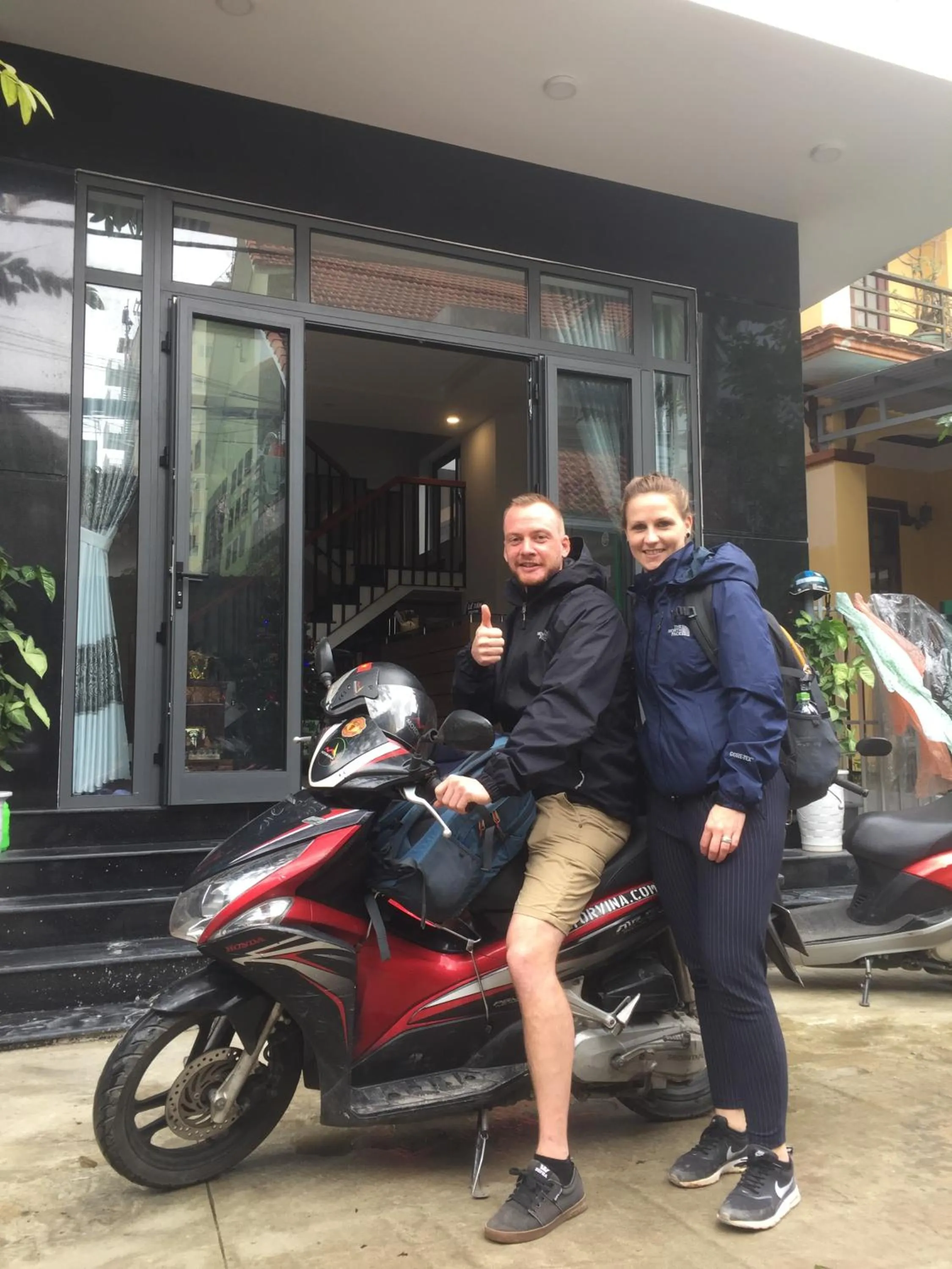 group of guests in candyinn