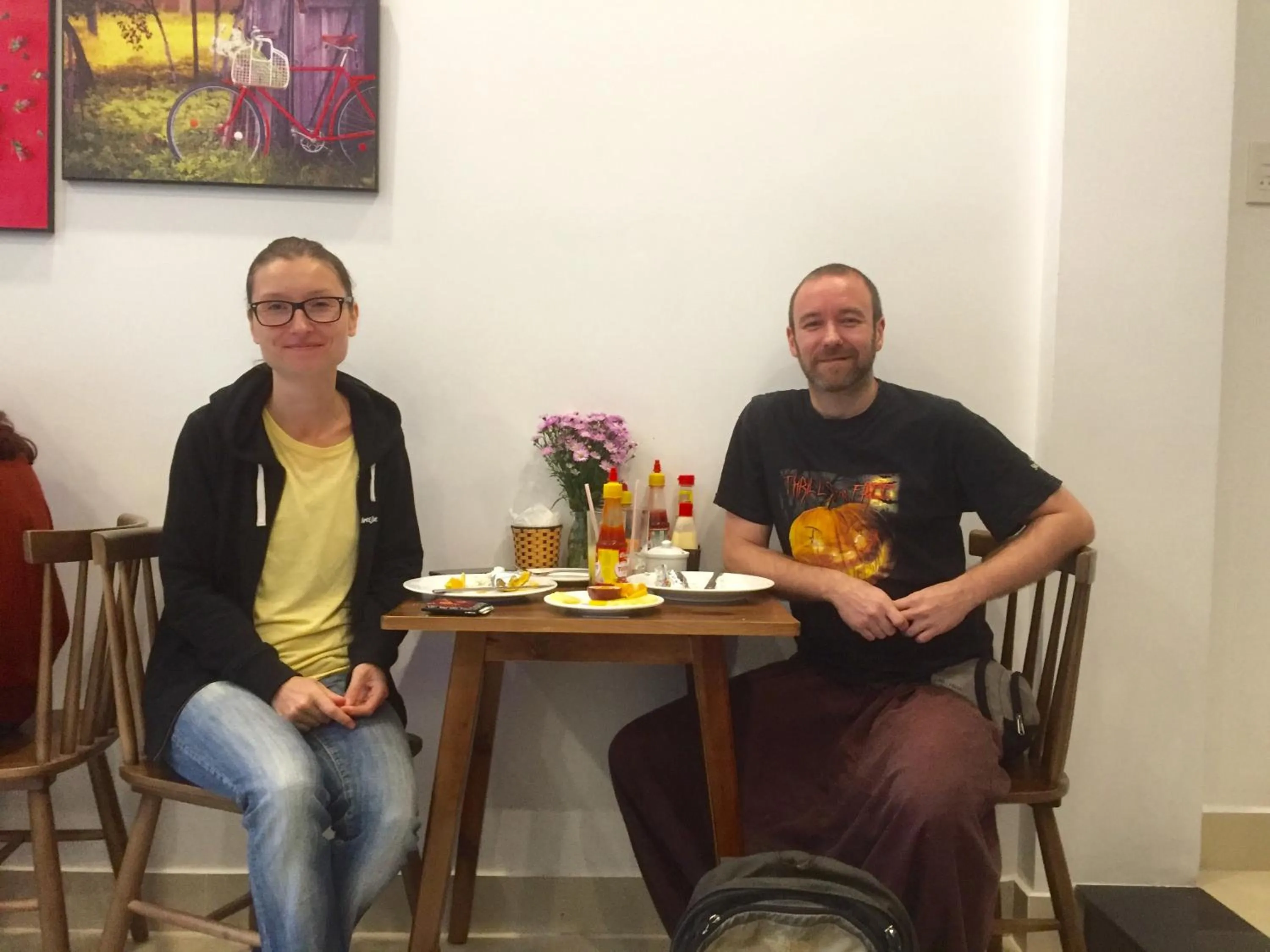 group of guests in candyinn