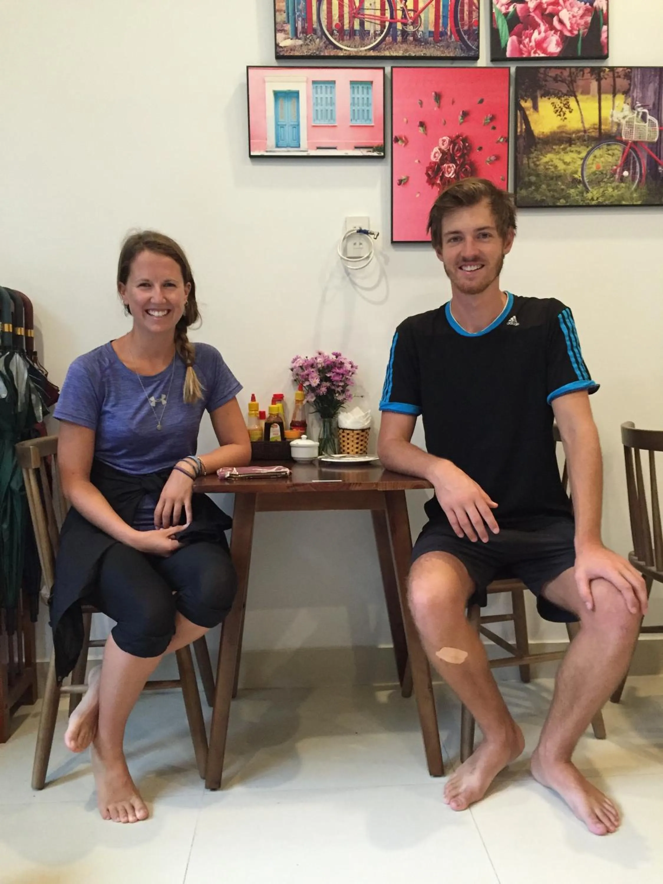 group of guests in candyinn