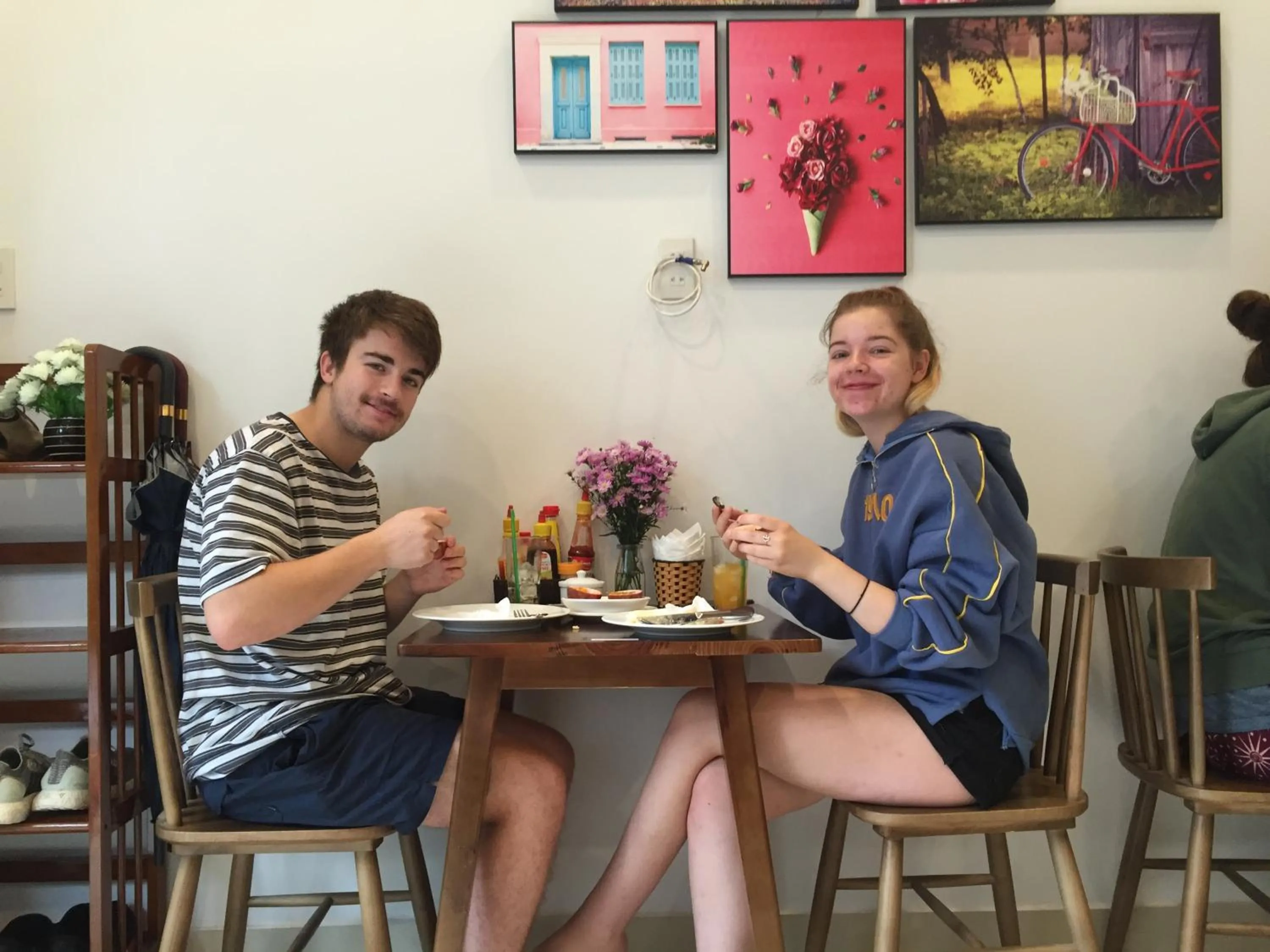 group of guests in candyinn