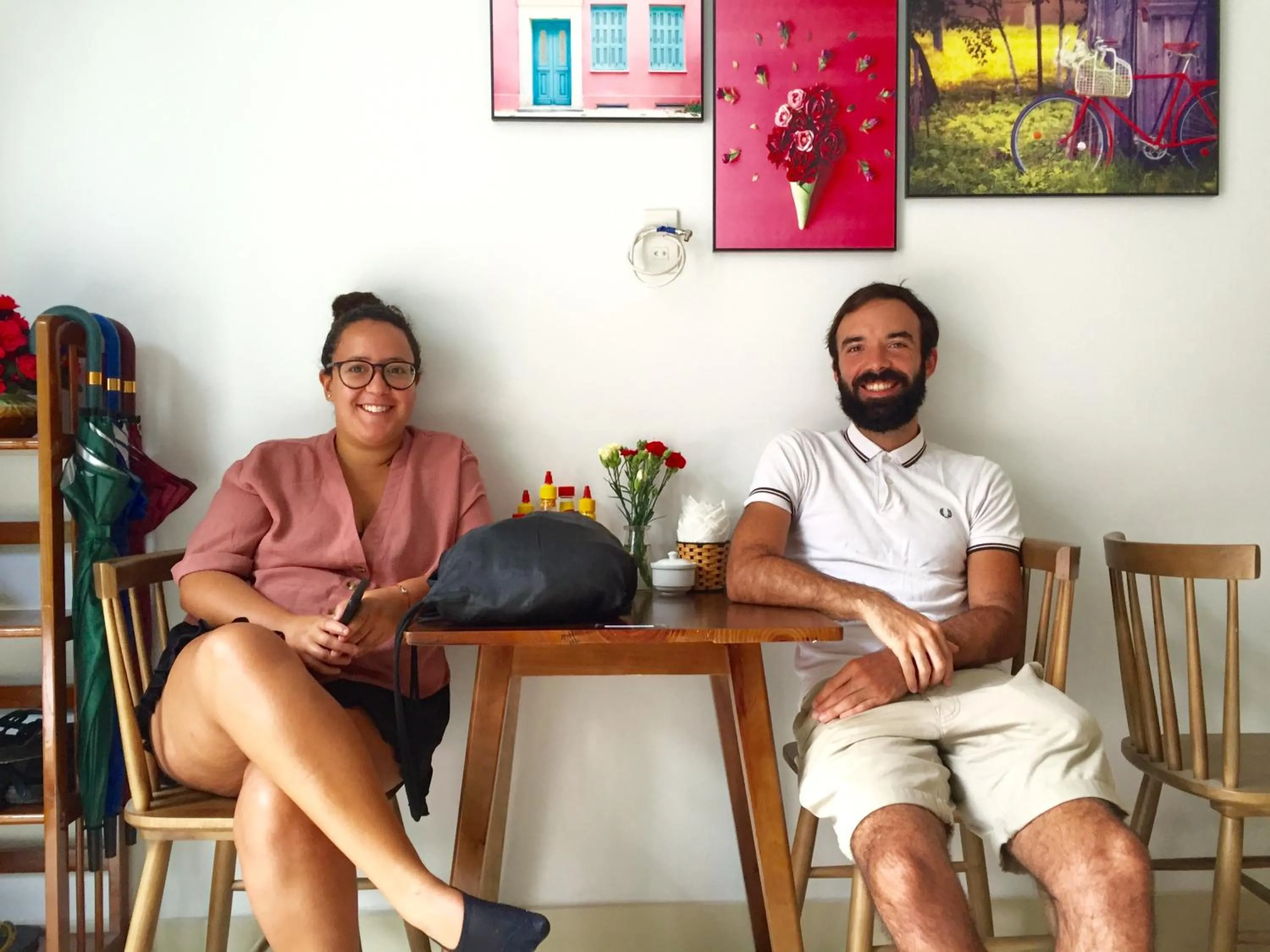 group of guests in candyinn