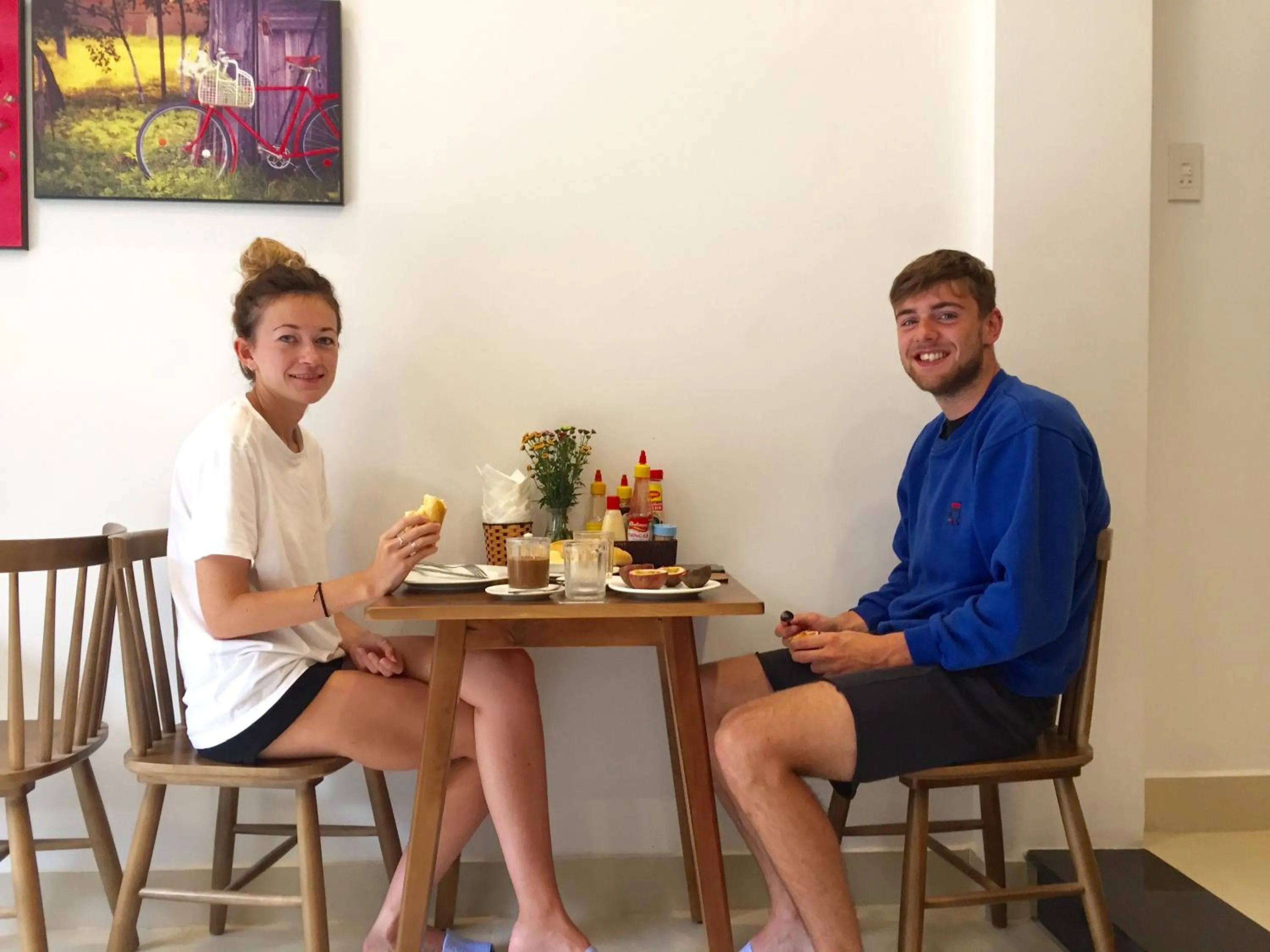 group of guests in candyinn