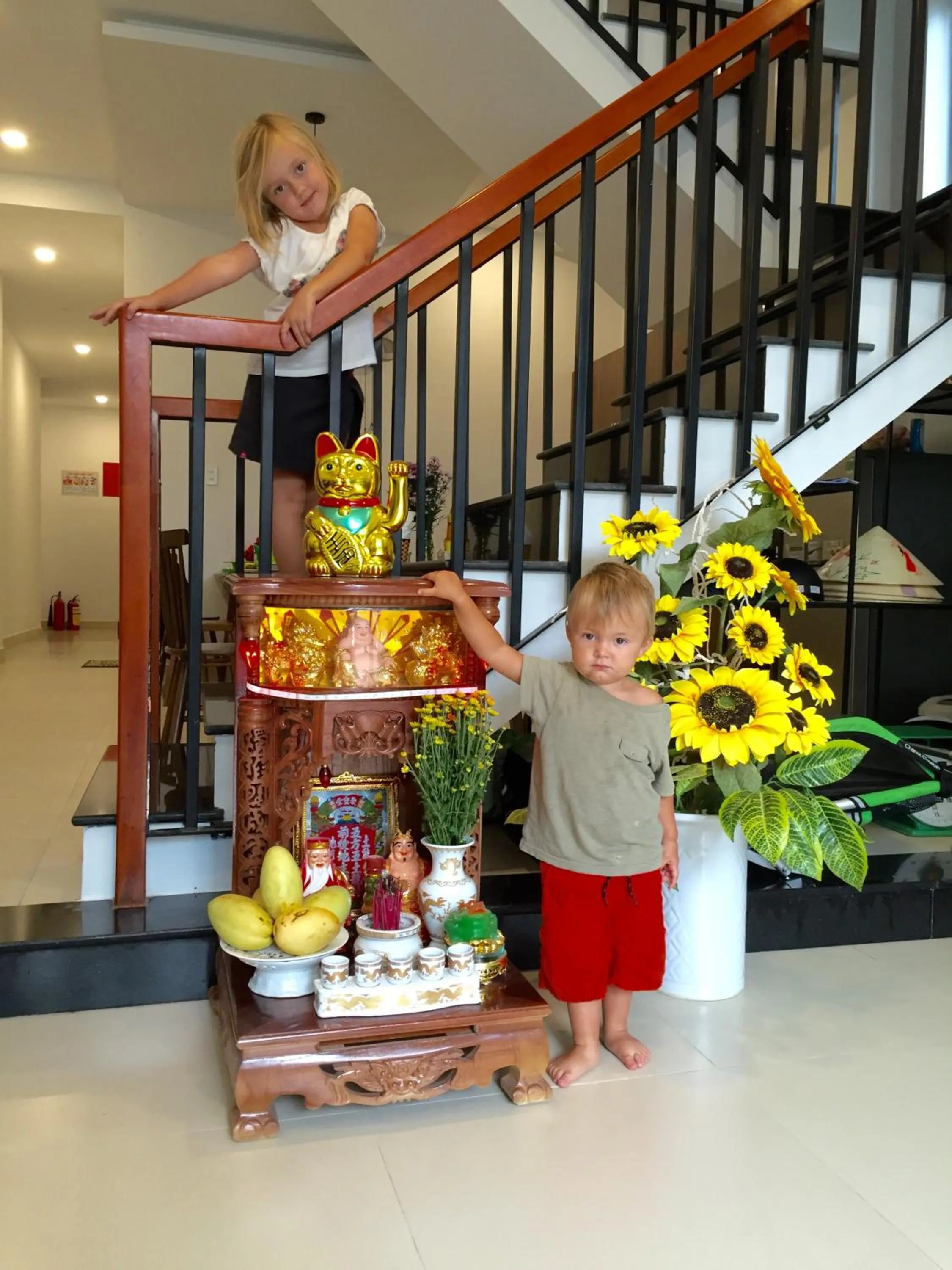 group of guests in candyinn