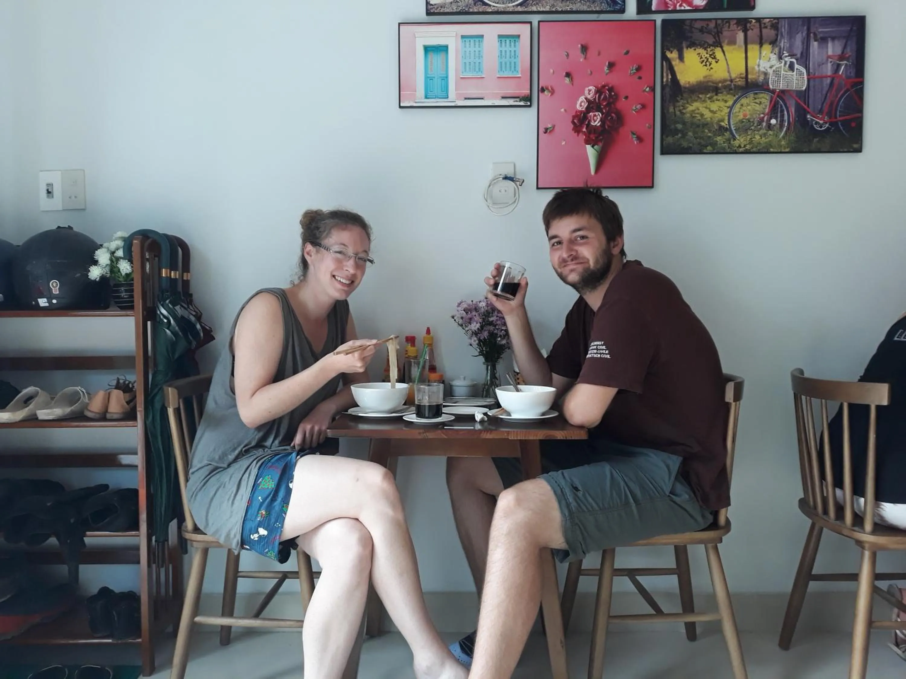 group of guests in candyinn