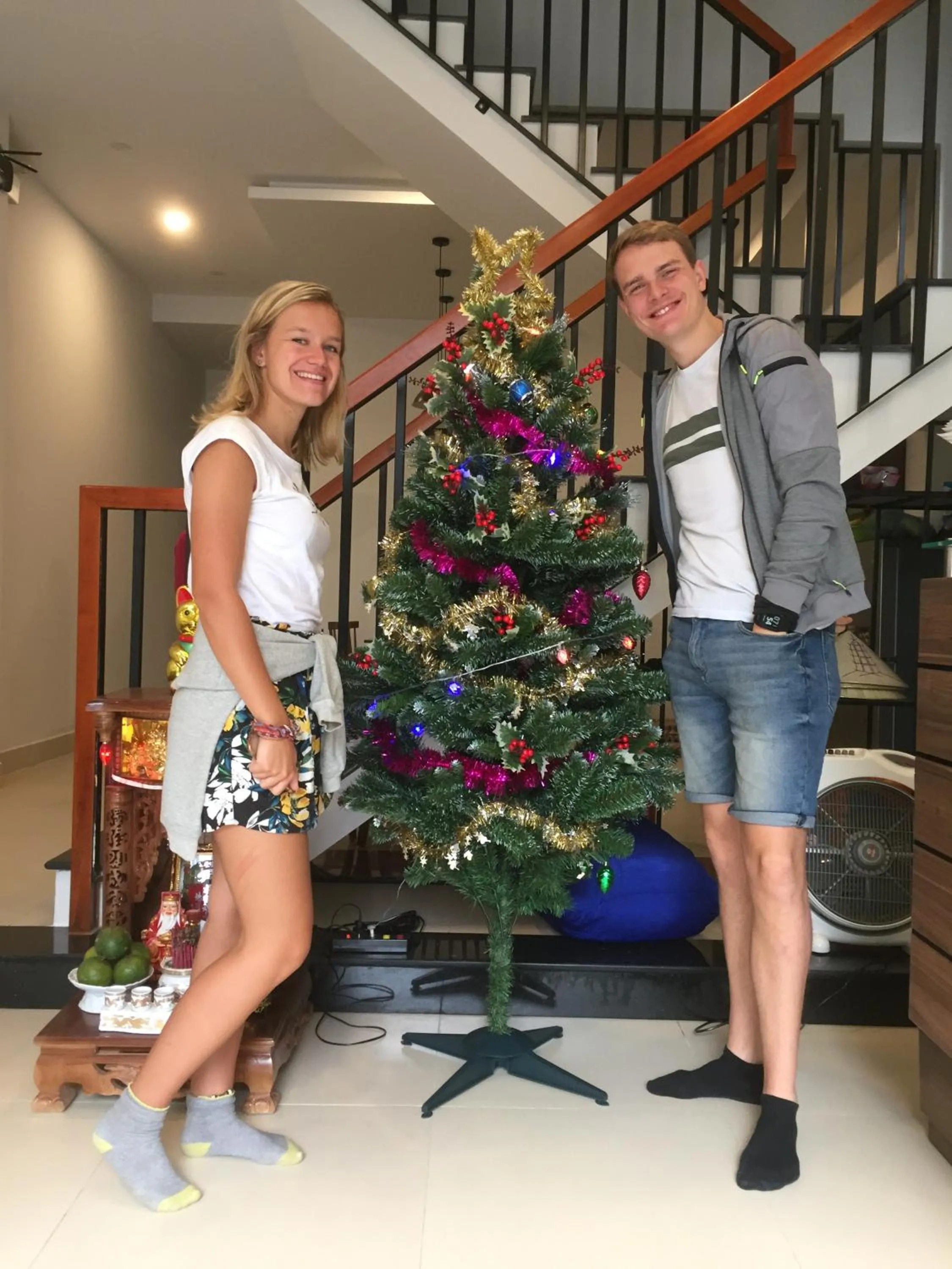 group of guests in candyinn