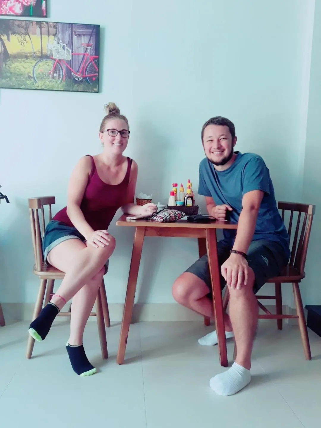 group of guests in candyinn