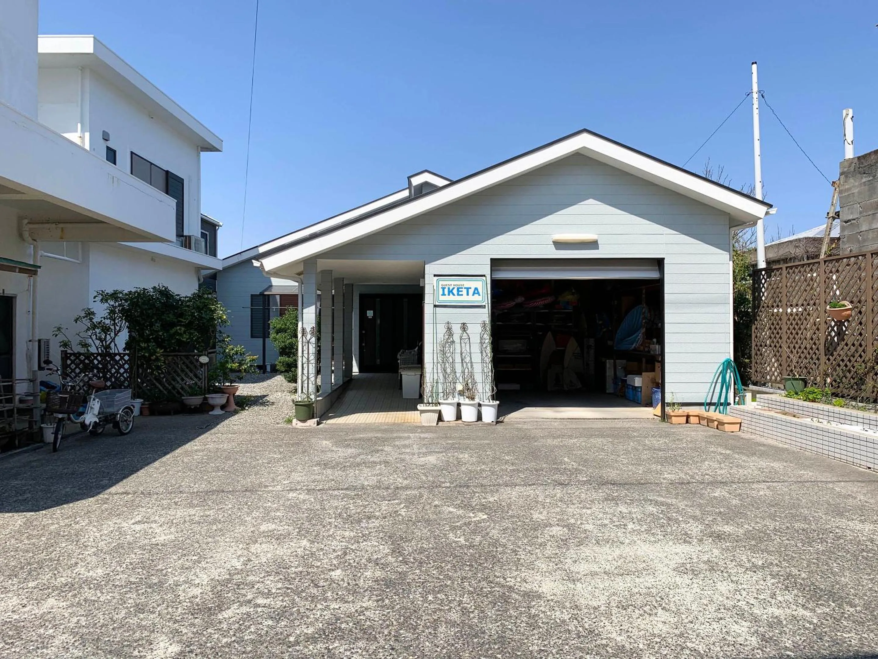 Property building in Guesthouse IKETA