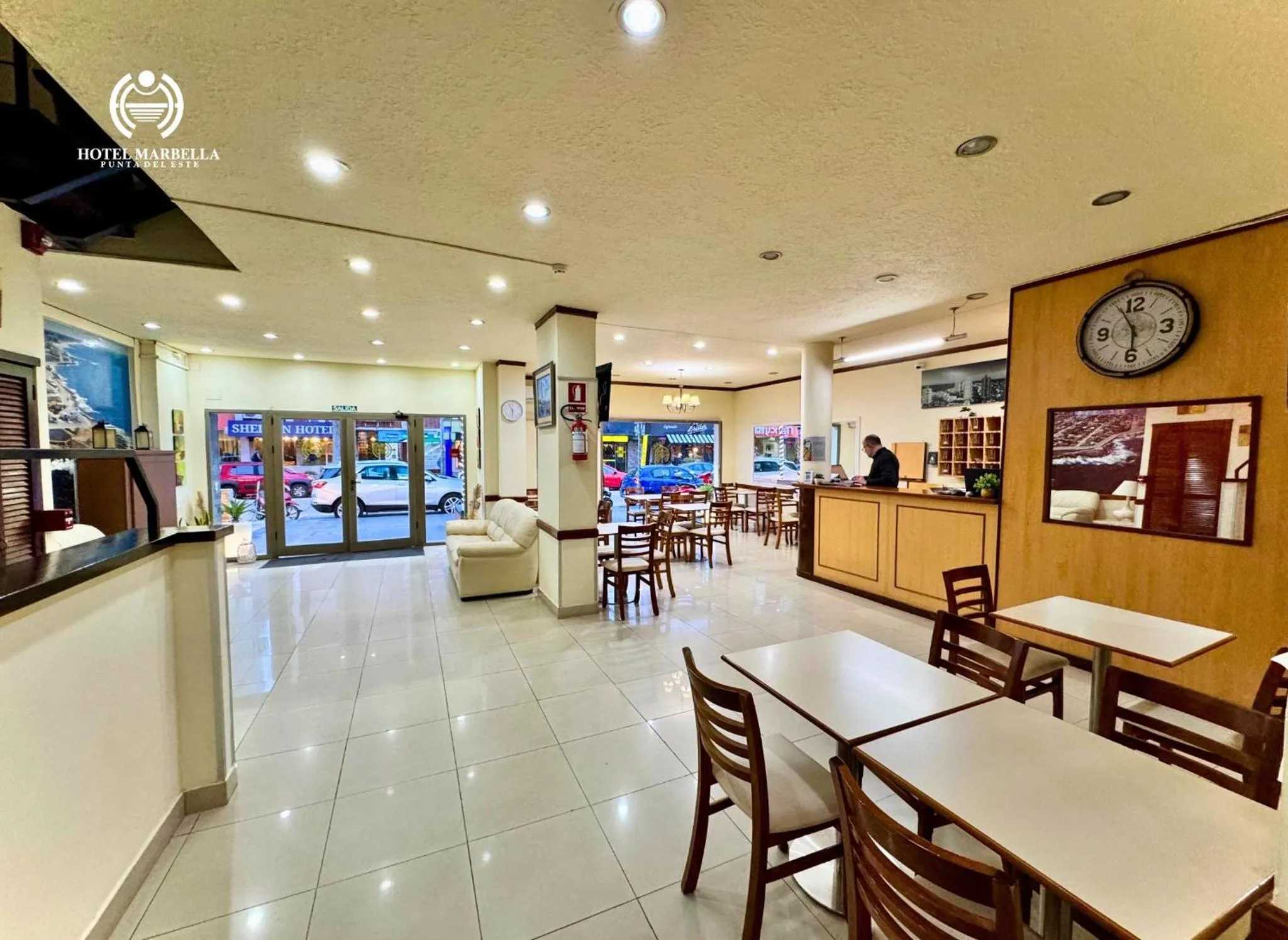 Lobby or reception in Hotel Marbella