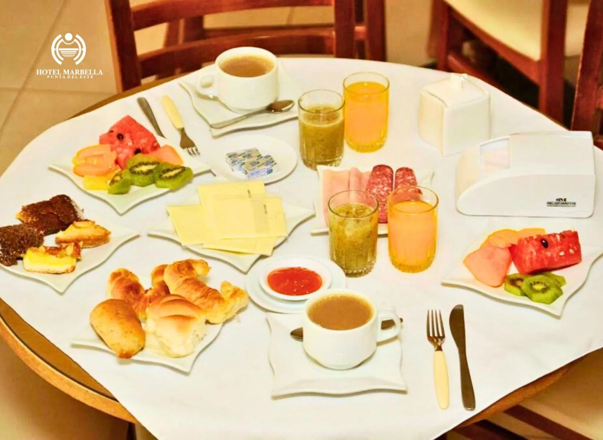 Food and drinks in Hotel Marbella