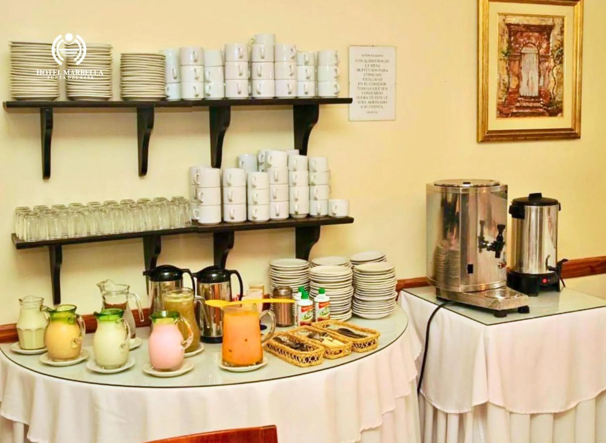 Coffee/tea facilities in Hotel Marbella