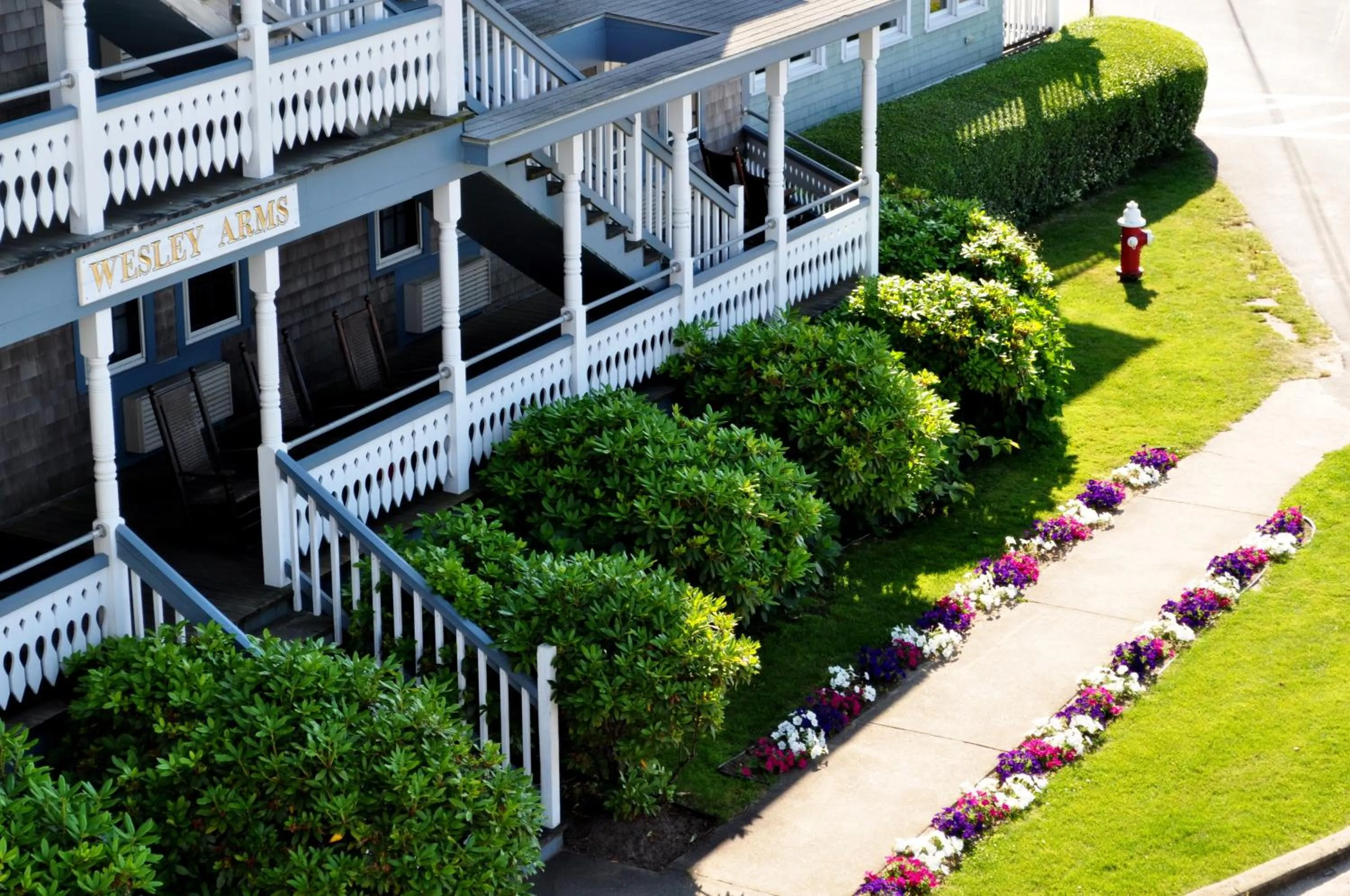 Facade/entrance in Summercamp