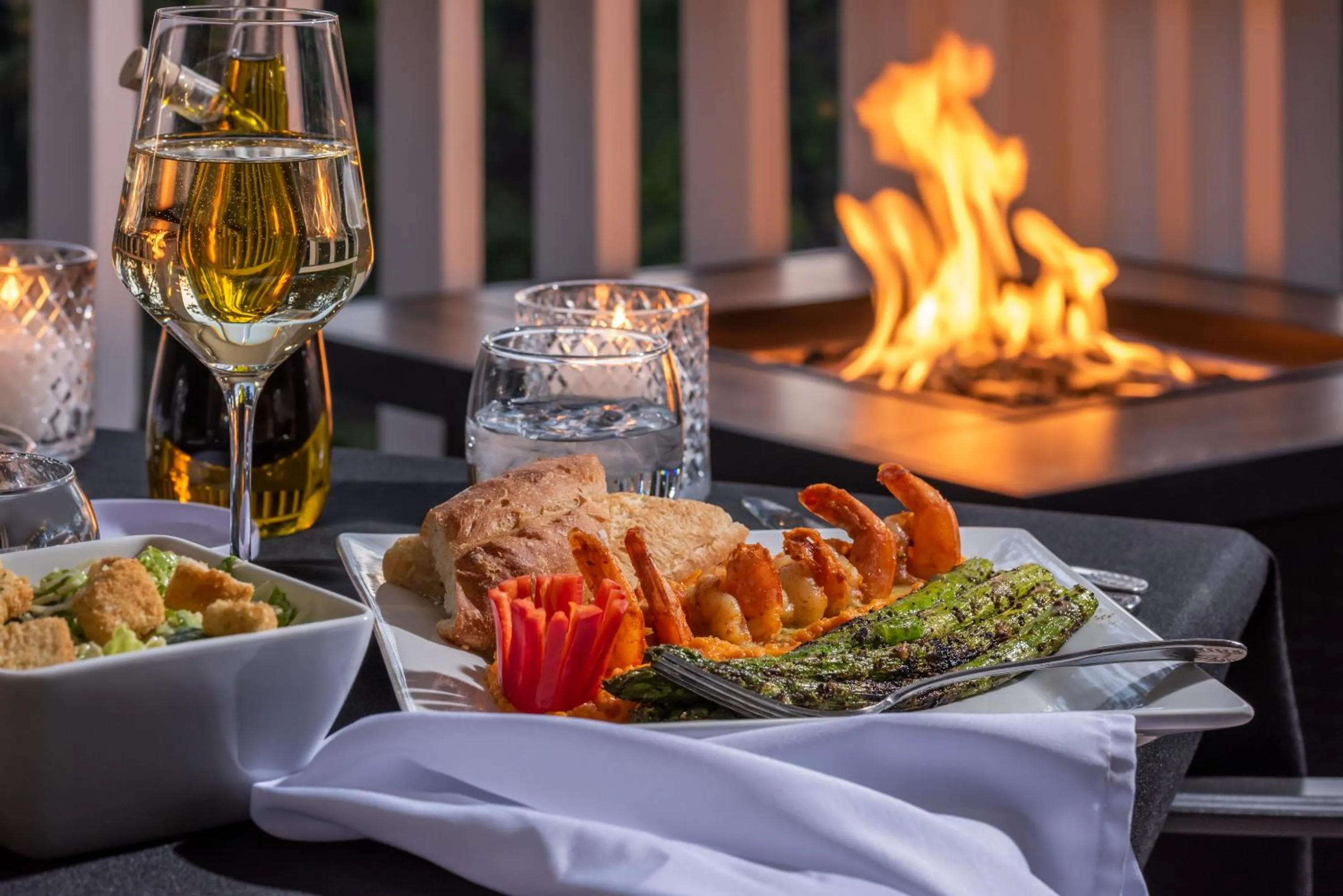 Patio in Sheridan House Inn- Adult Only Accommodation