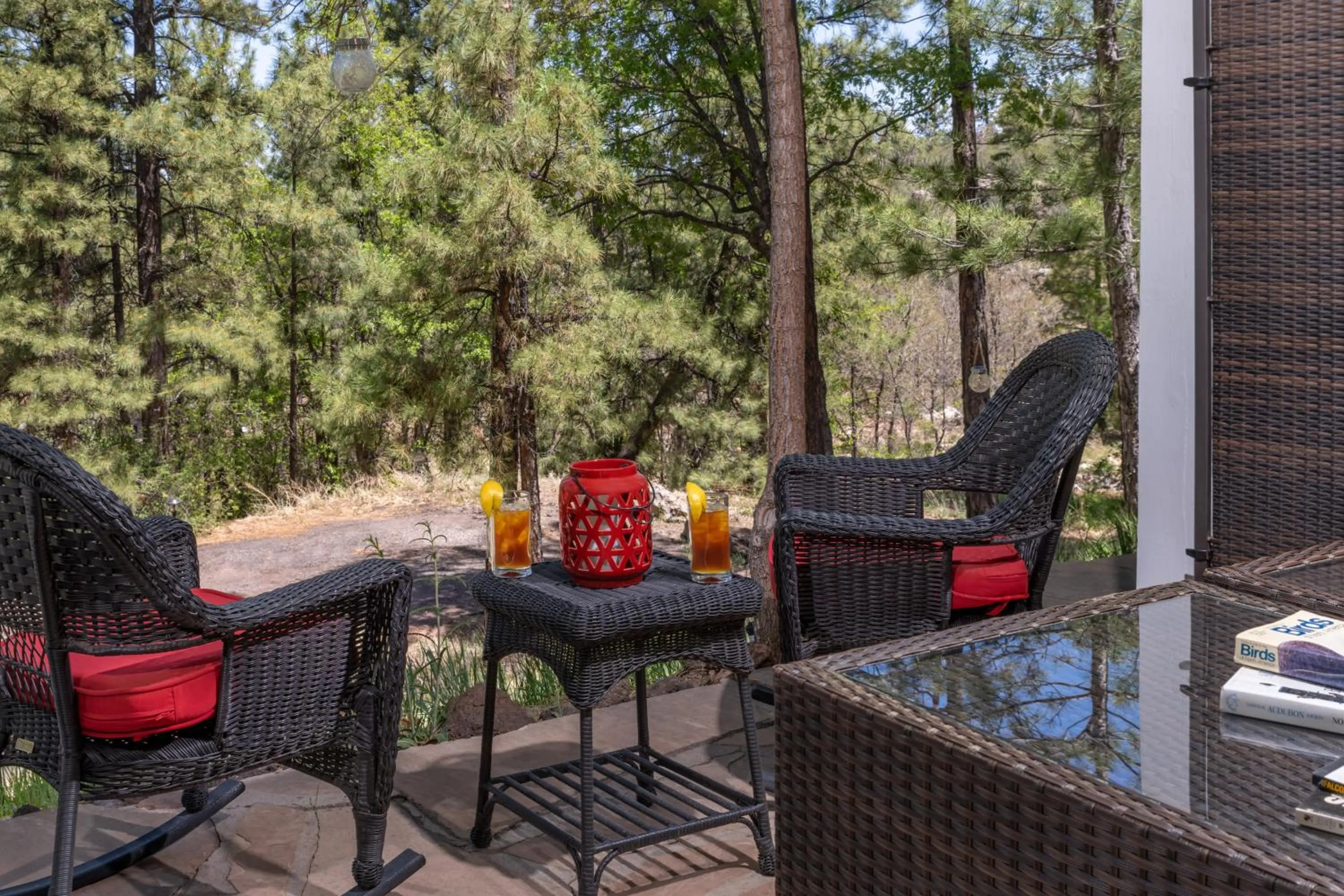 Patio in Sheridan House Inn- Adult Only Accommodation