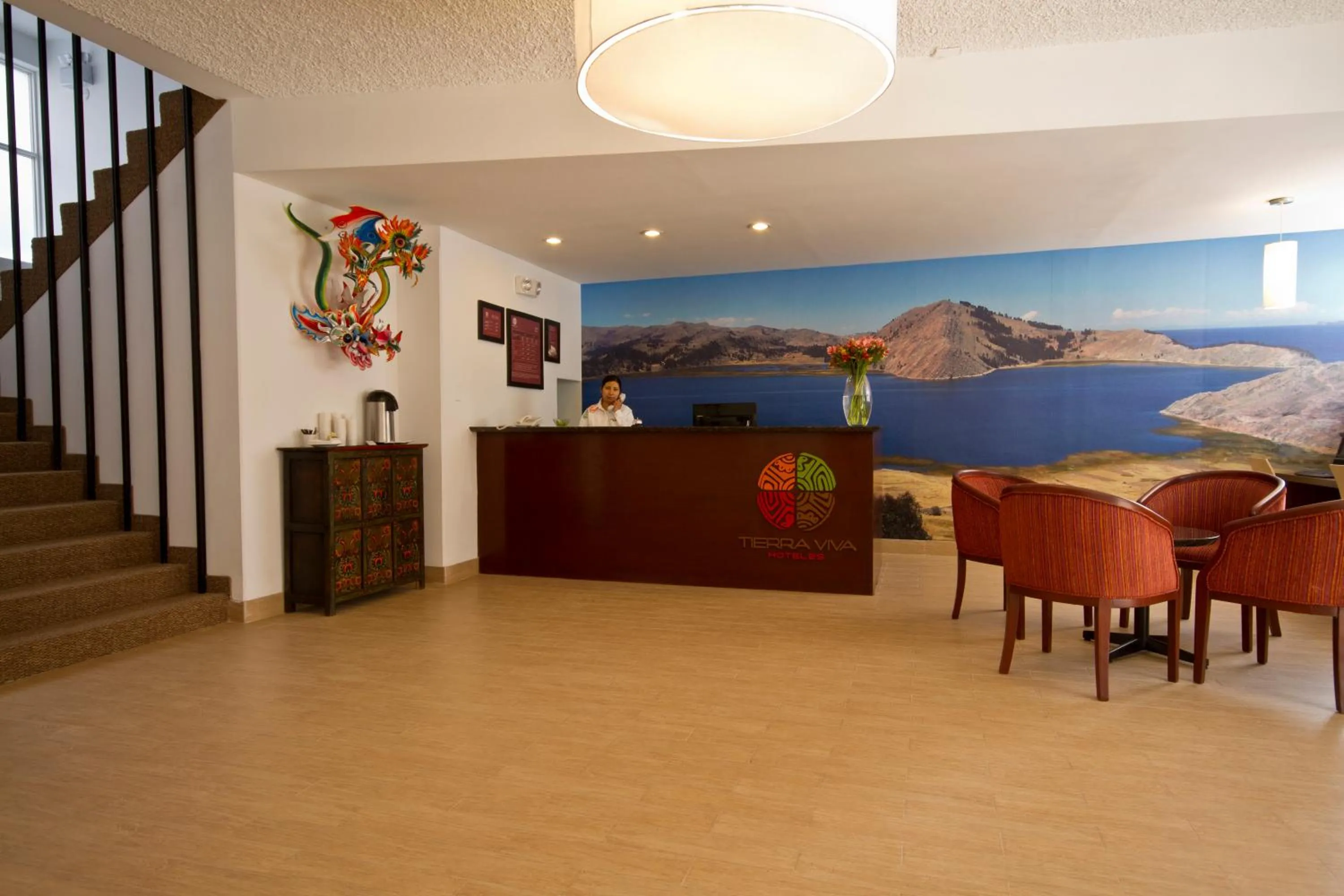 Lobby or reception in Tierra Viva Puno Plaza