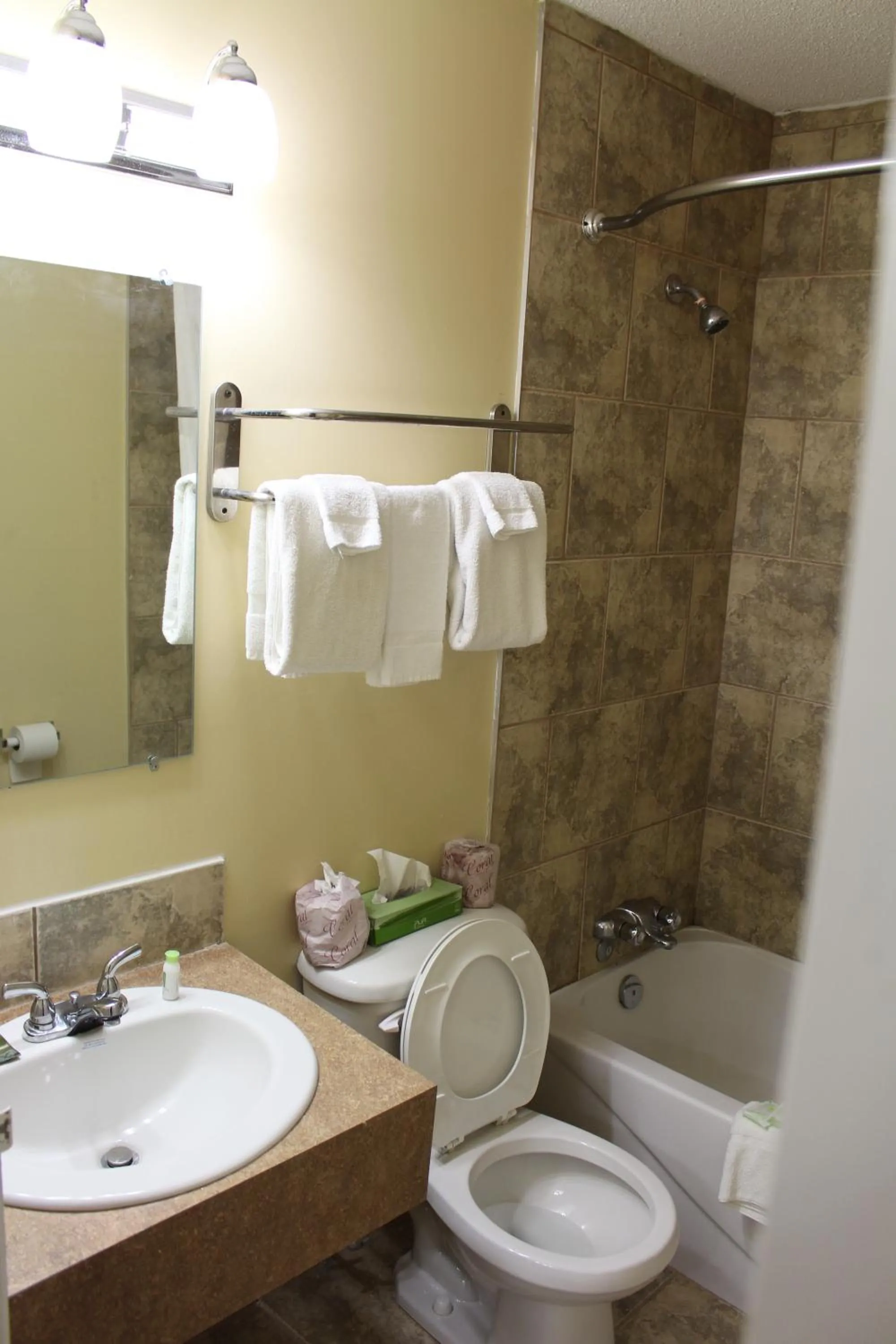 Bathroom in Travelodge by Wyndham Swift Current
