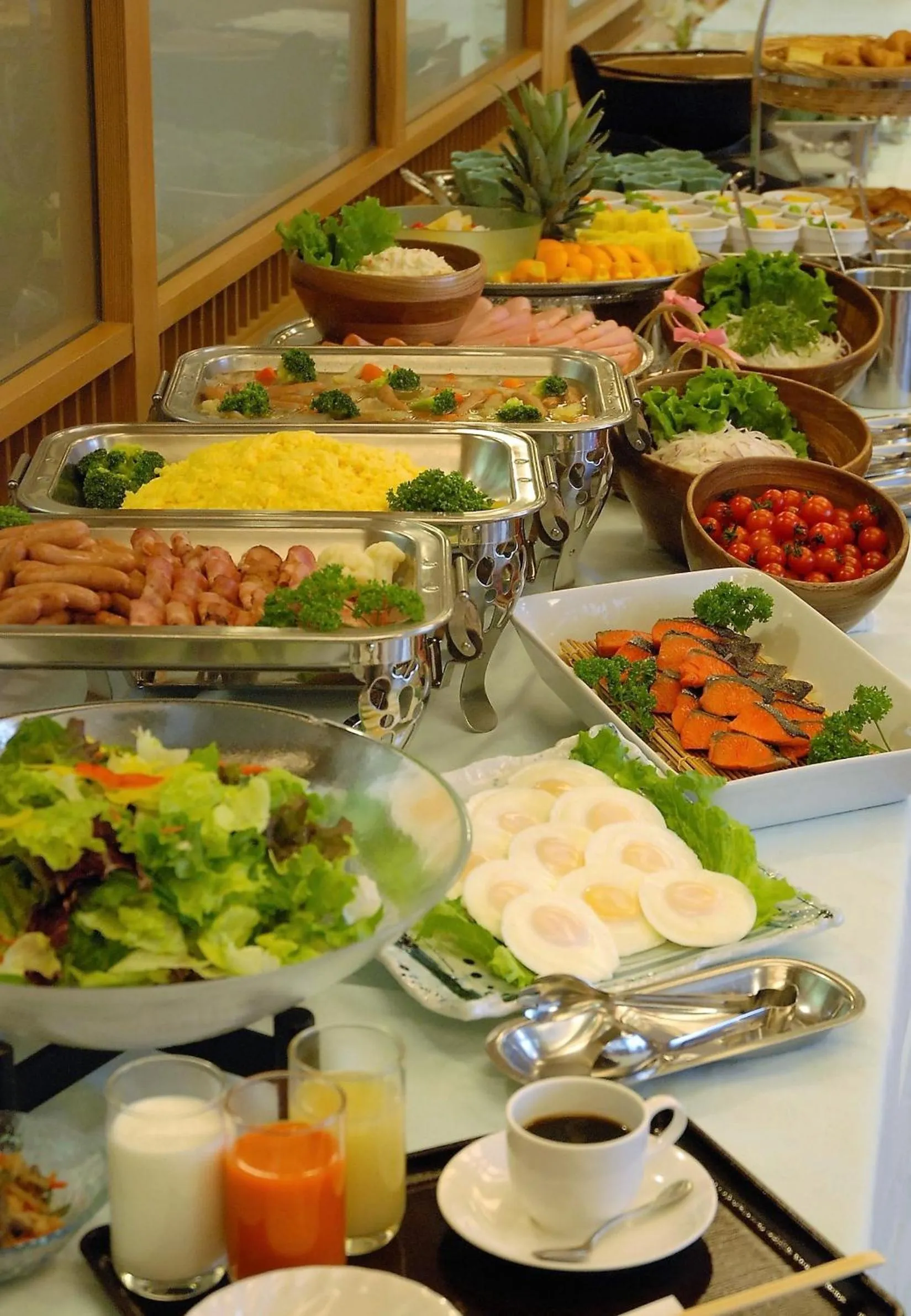 Buffet breakfast in Albert Hotel Akita