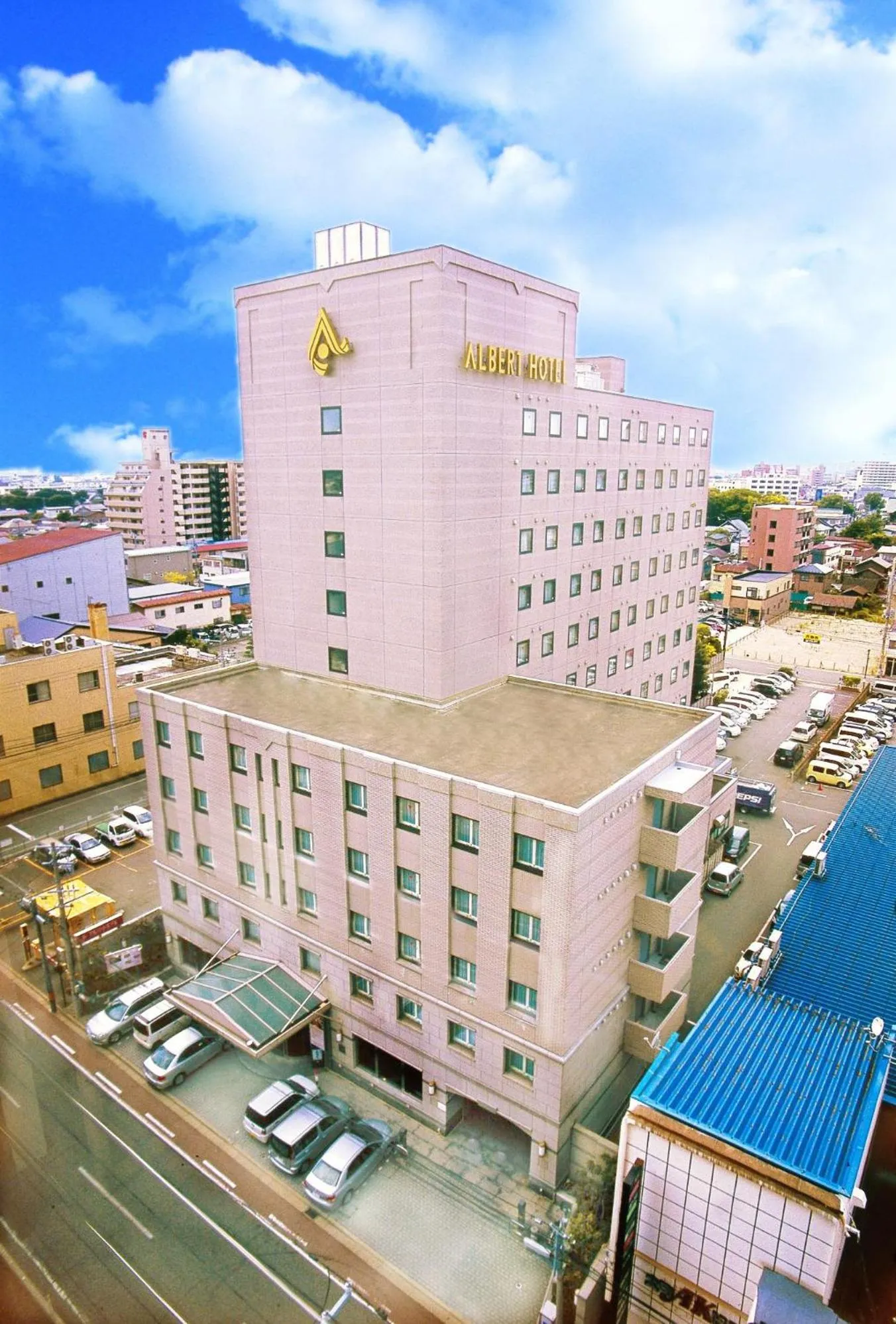 Property building in Albert Hotel Akita