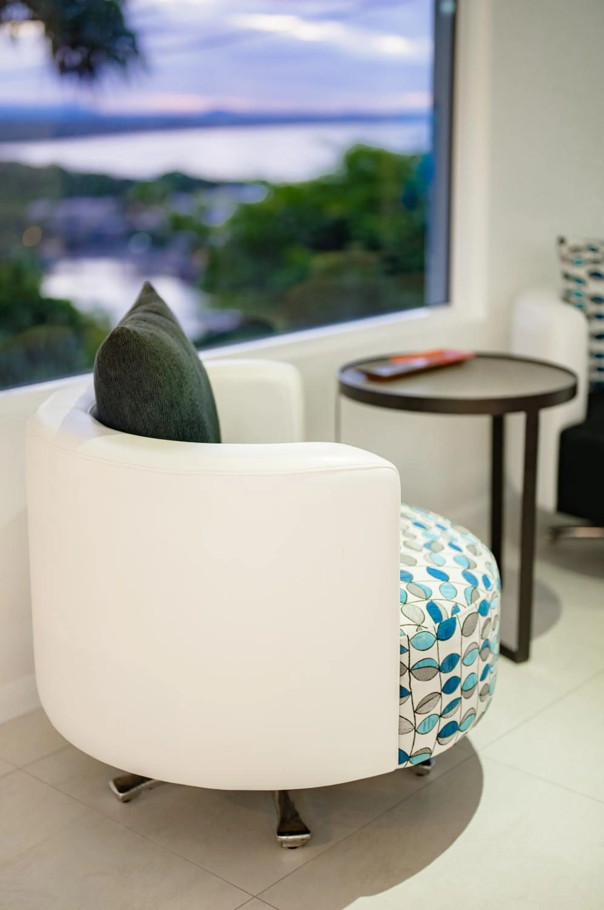 Seating area in The Lookout Resort Noosa