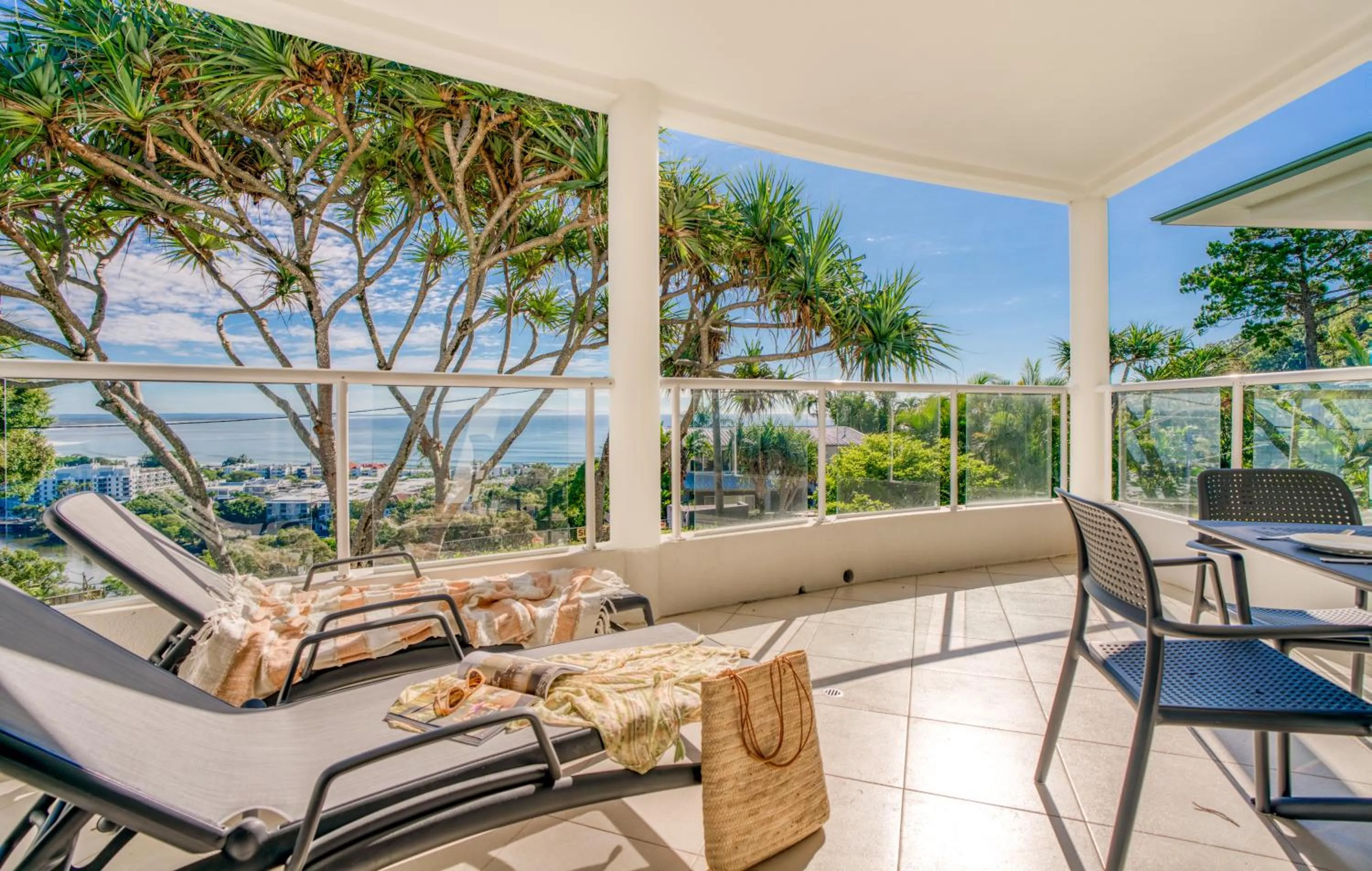 Sea view in The Lookout Resort Noosa