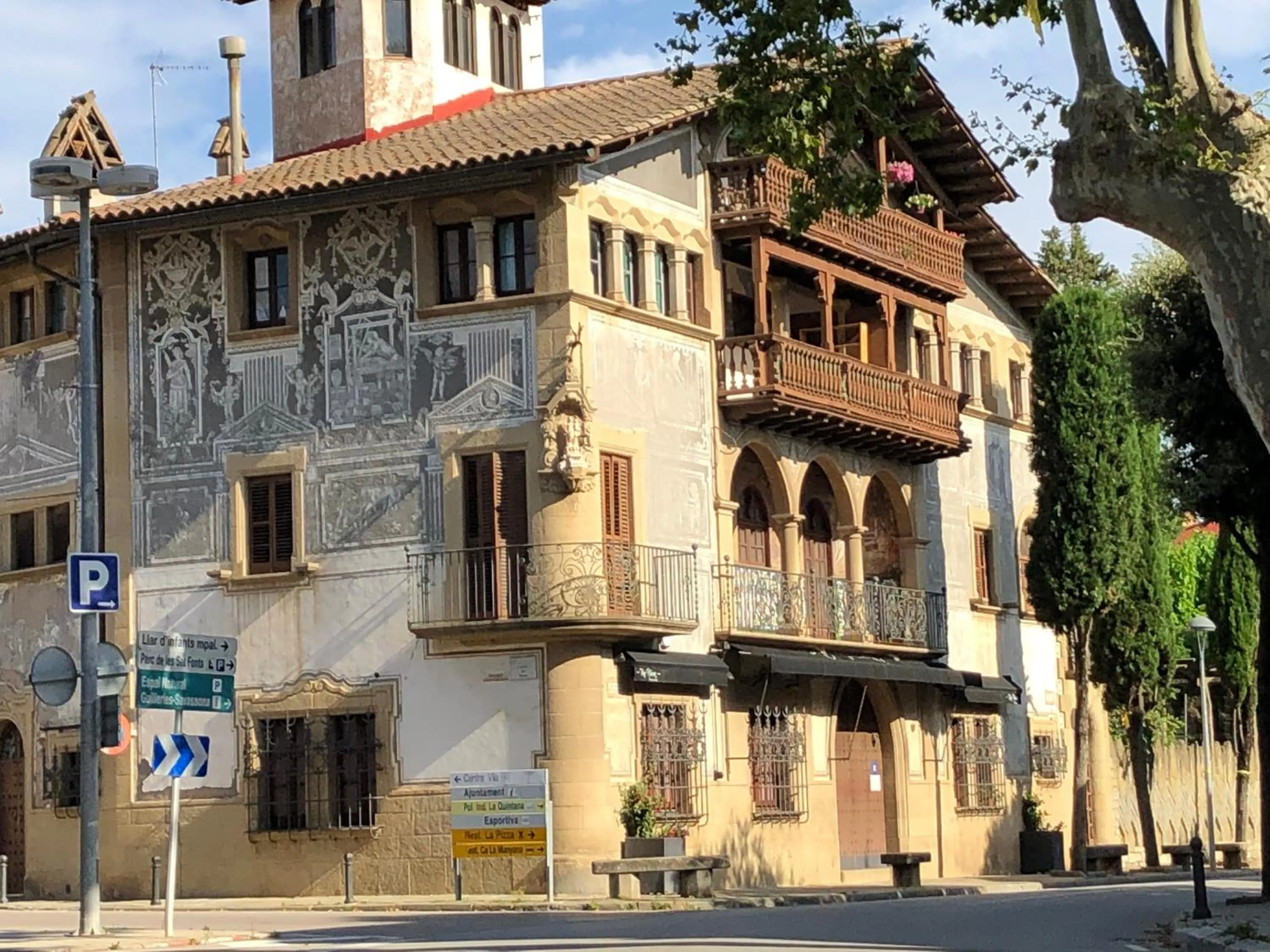 Nearby landmark in Escloper B&B