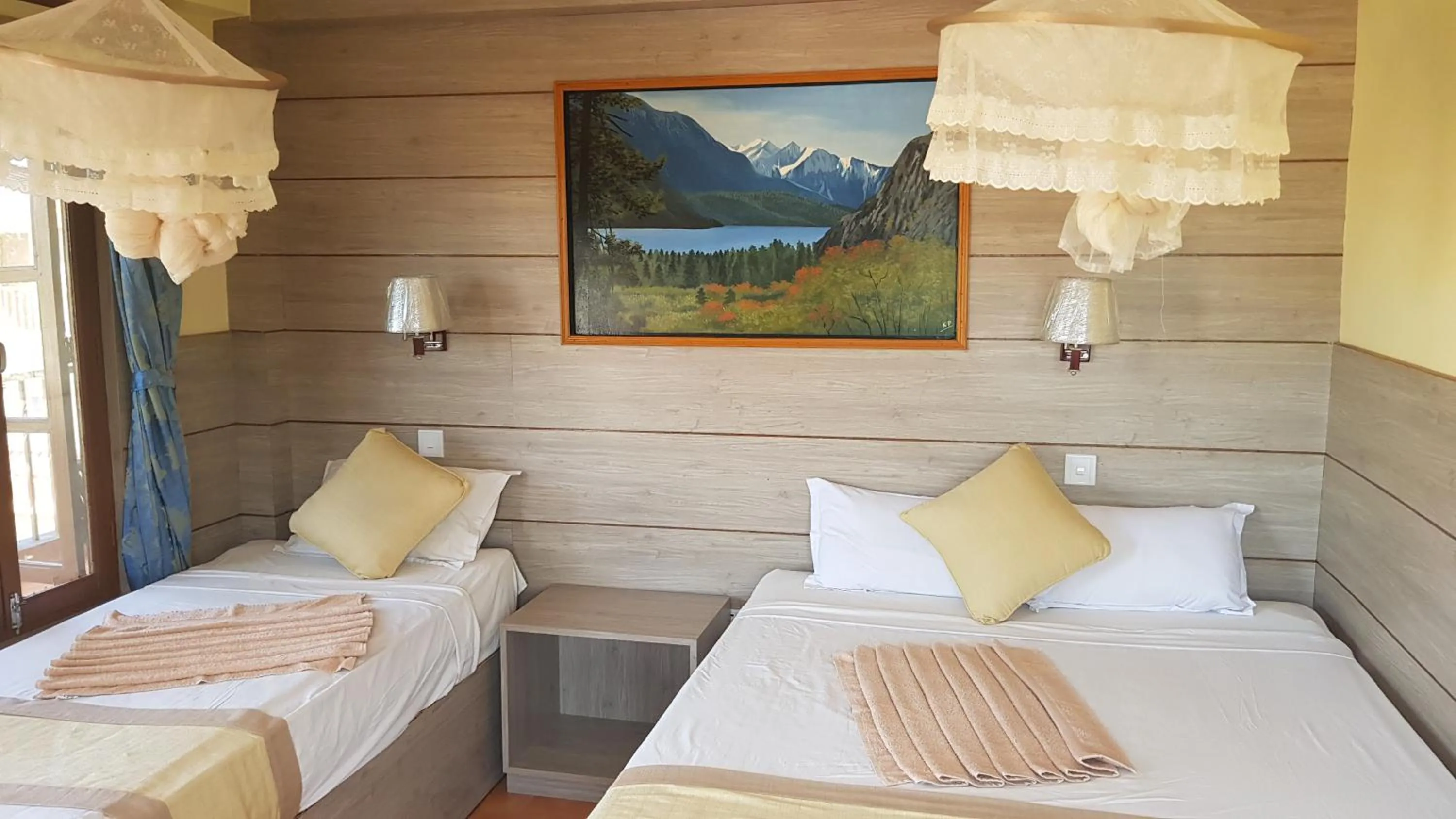 Bed in Jungle Wildlife Camp