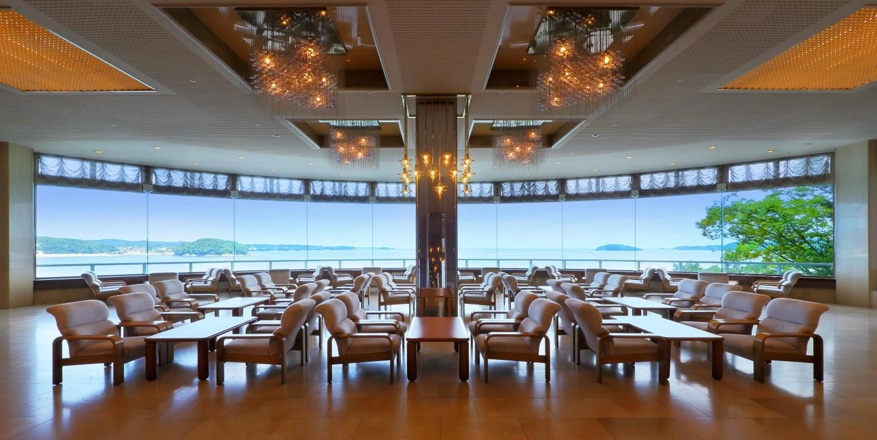 Lobby or reception in Minami Sanriku Hotel kanyo