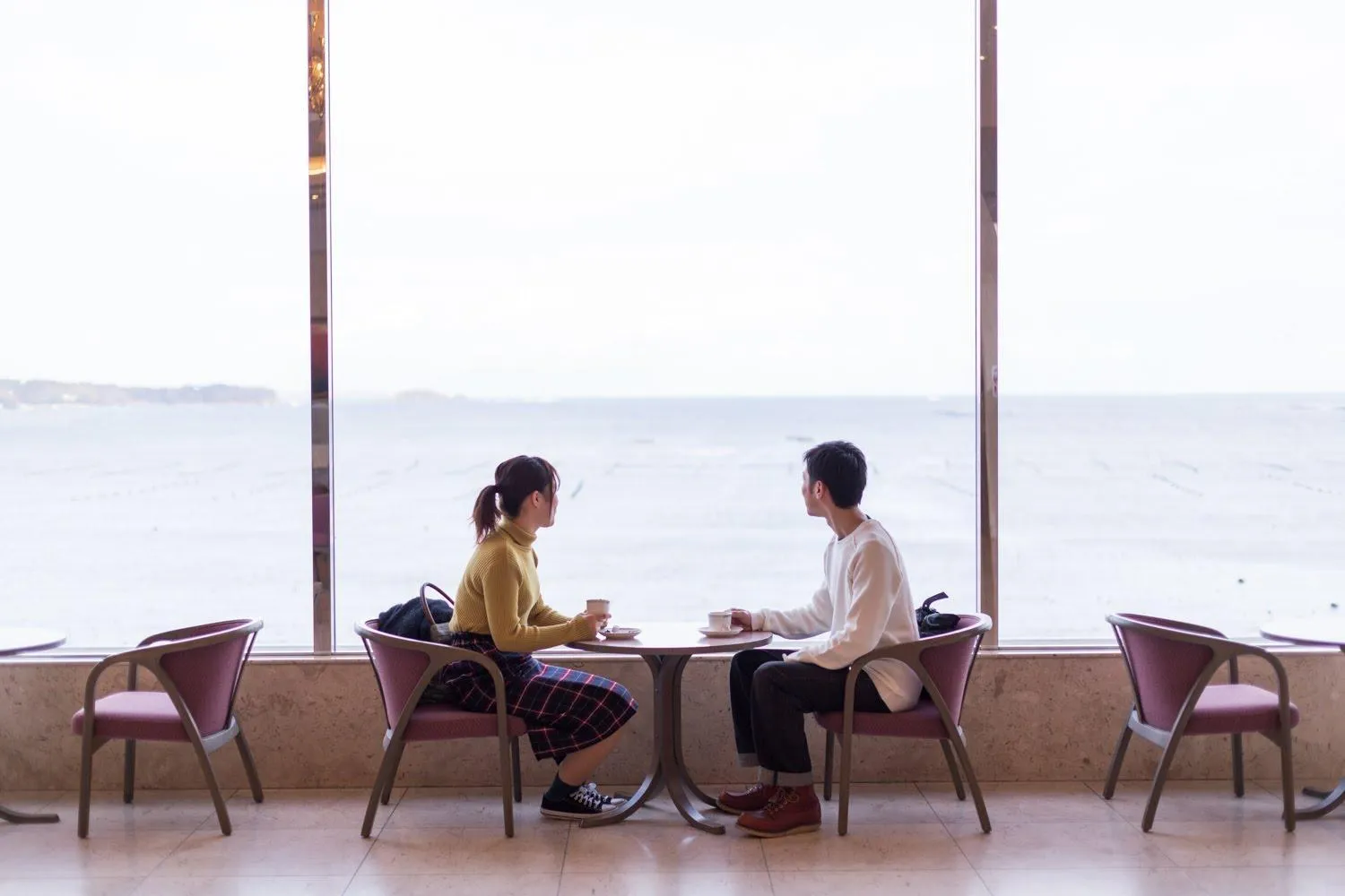 Lounge or bar in Minami Sanriku Hotel kanyo