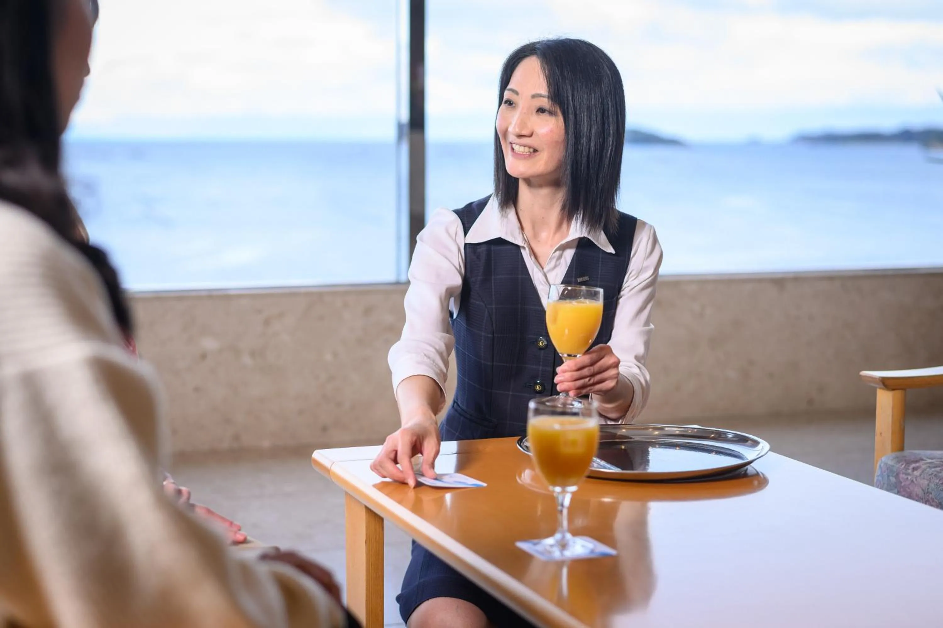 Lounge or bar in Minami Sanriku Hotel kanyo