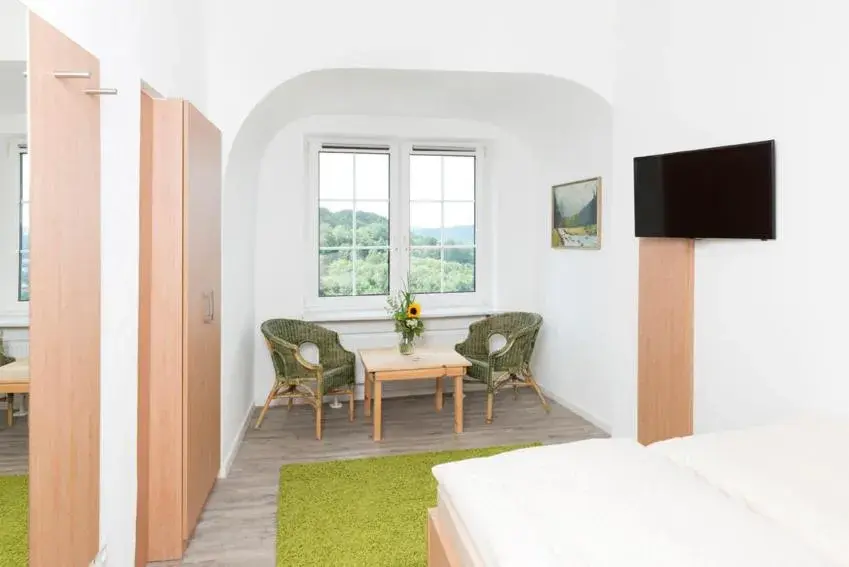 Comfort Room - single occupancy in Hotel Garni BURG WALDENSTEIN Comfort Room - single occupancy in Hotel Garni BURG WALDENSTEIN