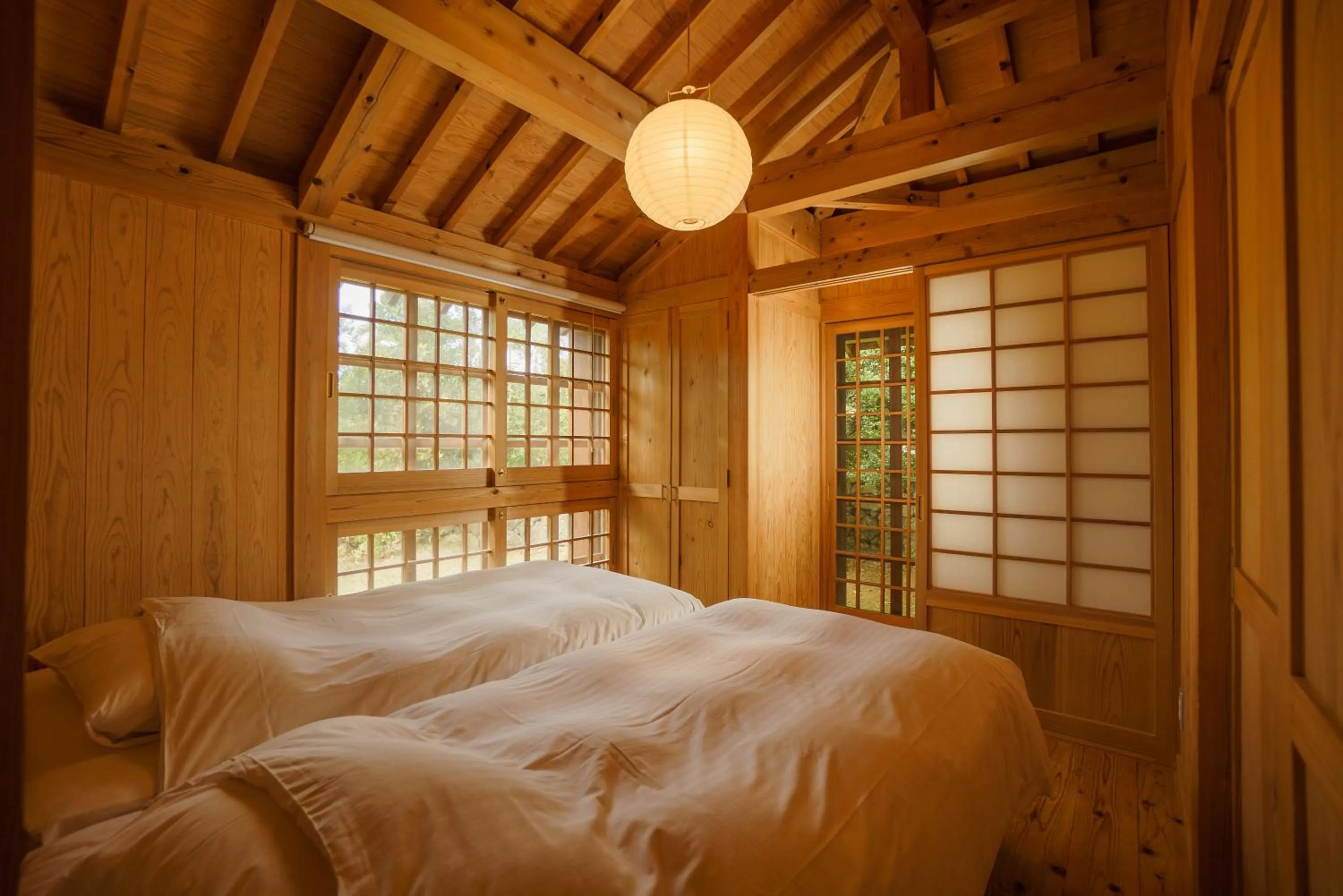 Photo of the whole room, Bed in かたあきの里