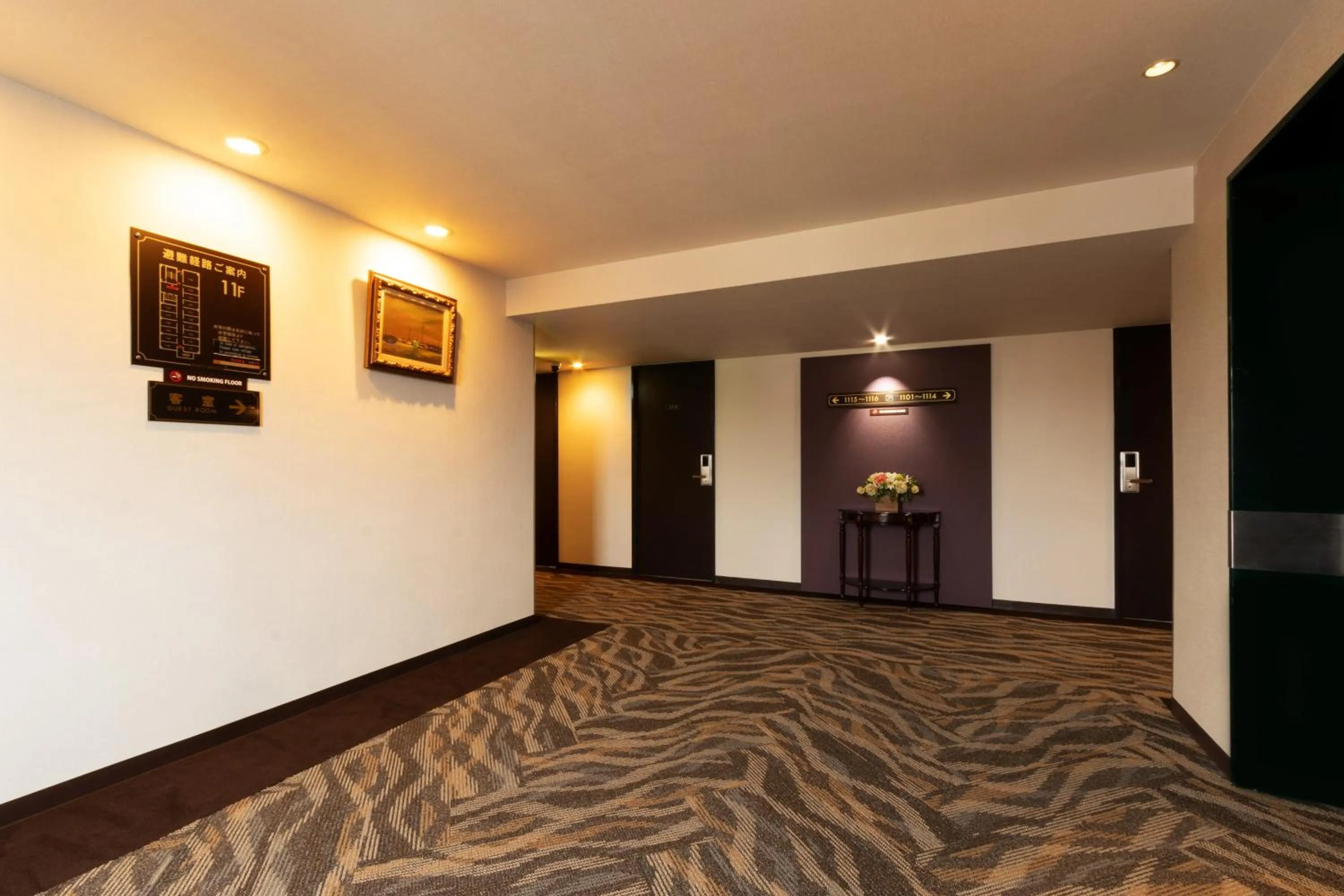 Area and facilities in Toyo Hotel