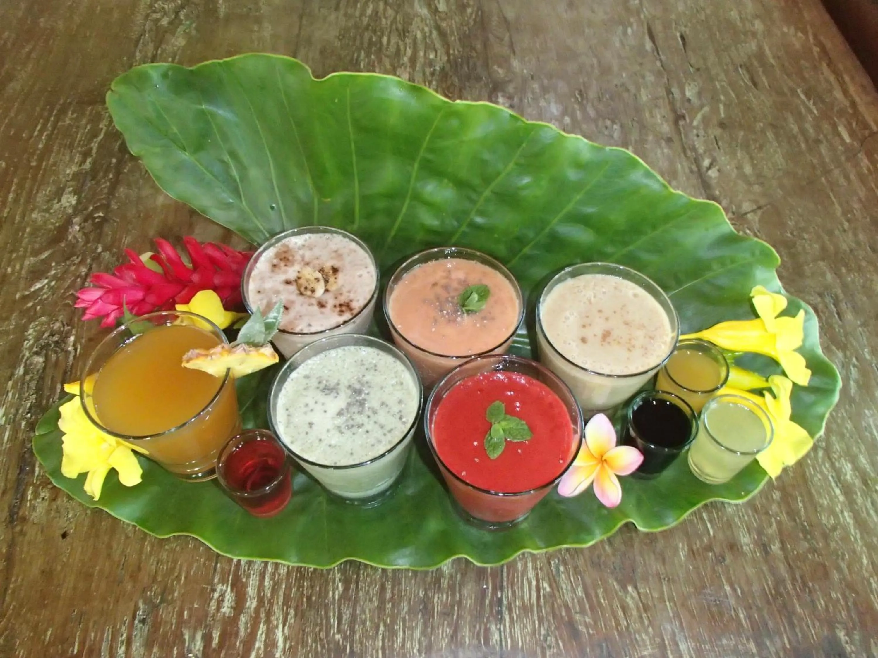 Food and drinks in Waidroka Bay Resort