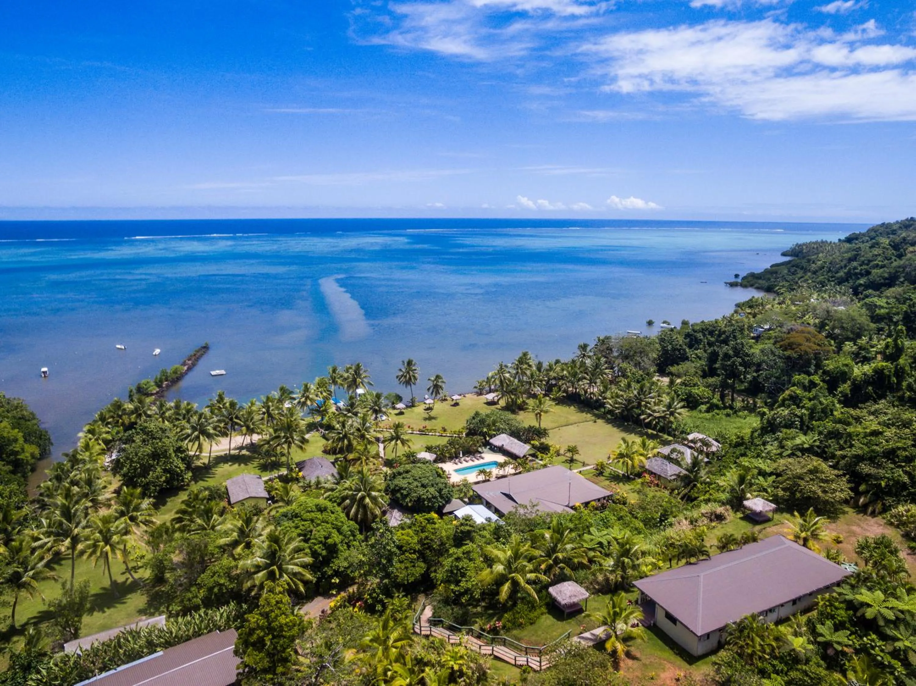 Property building in Waidroka Bay Resort